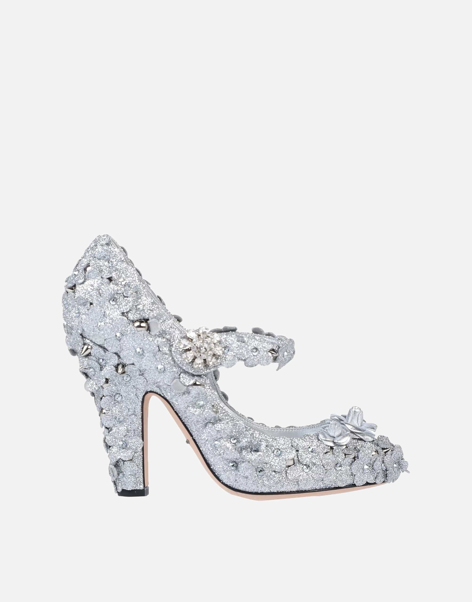 Dolce & Gabbana Glitter Mary Jane Pumps