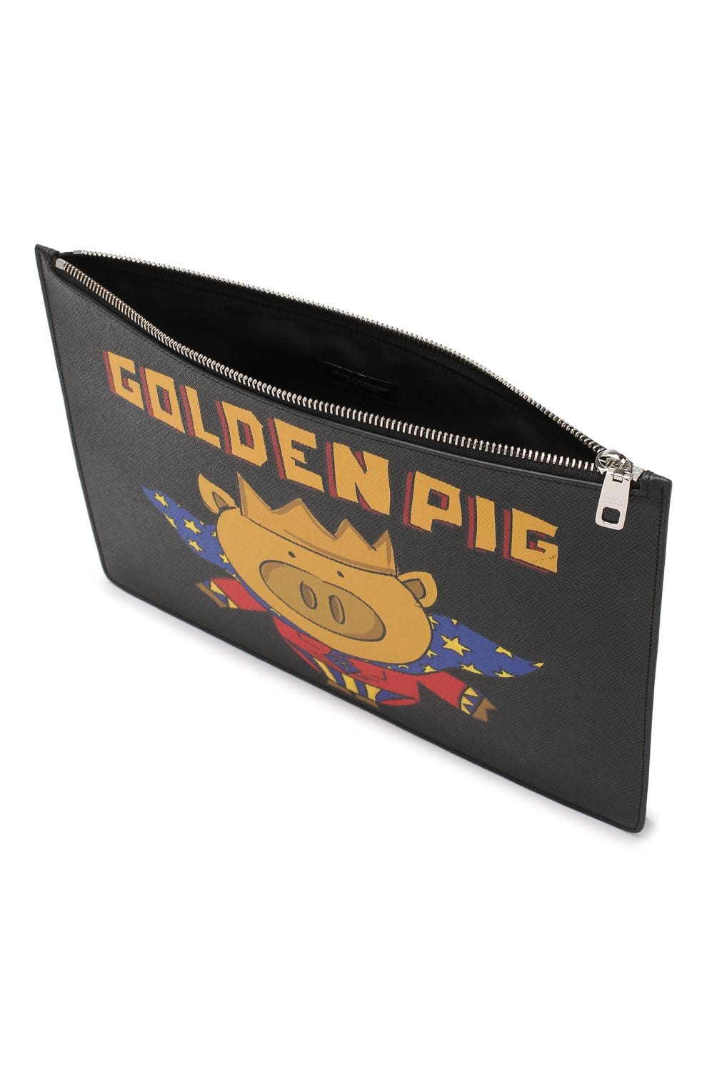 Dolce & Gabbana Golden Pig Leather Clutch
