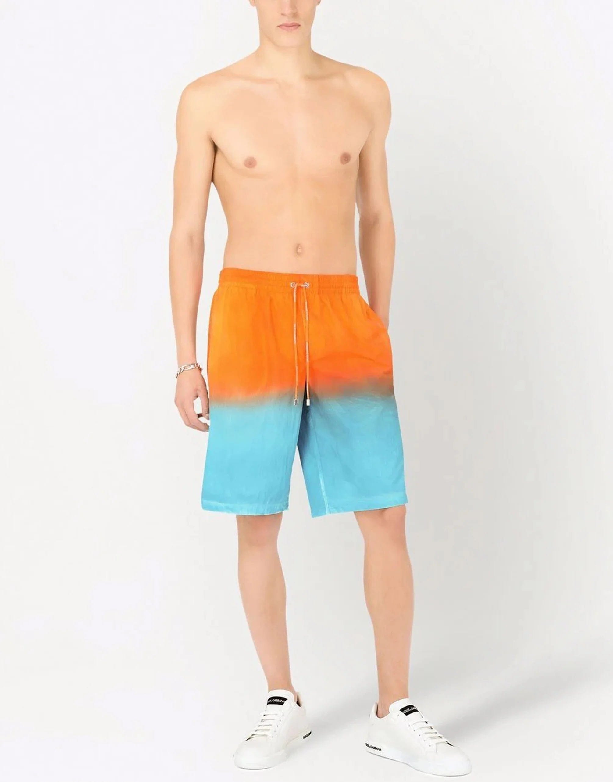 Dolce & Gabbana Gradient-Effect Swimming Shorts