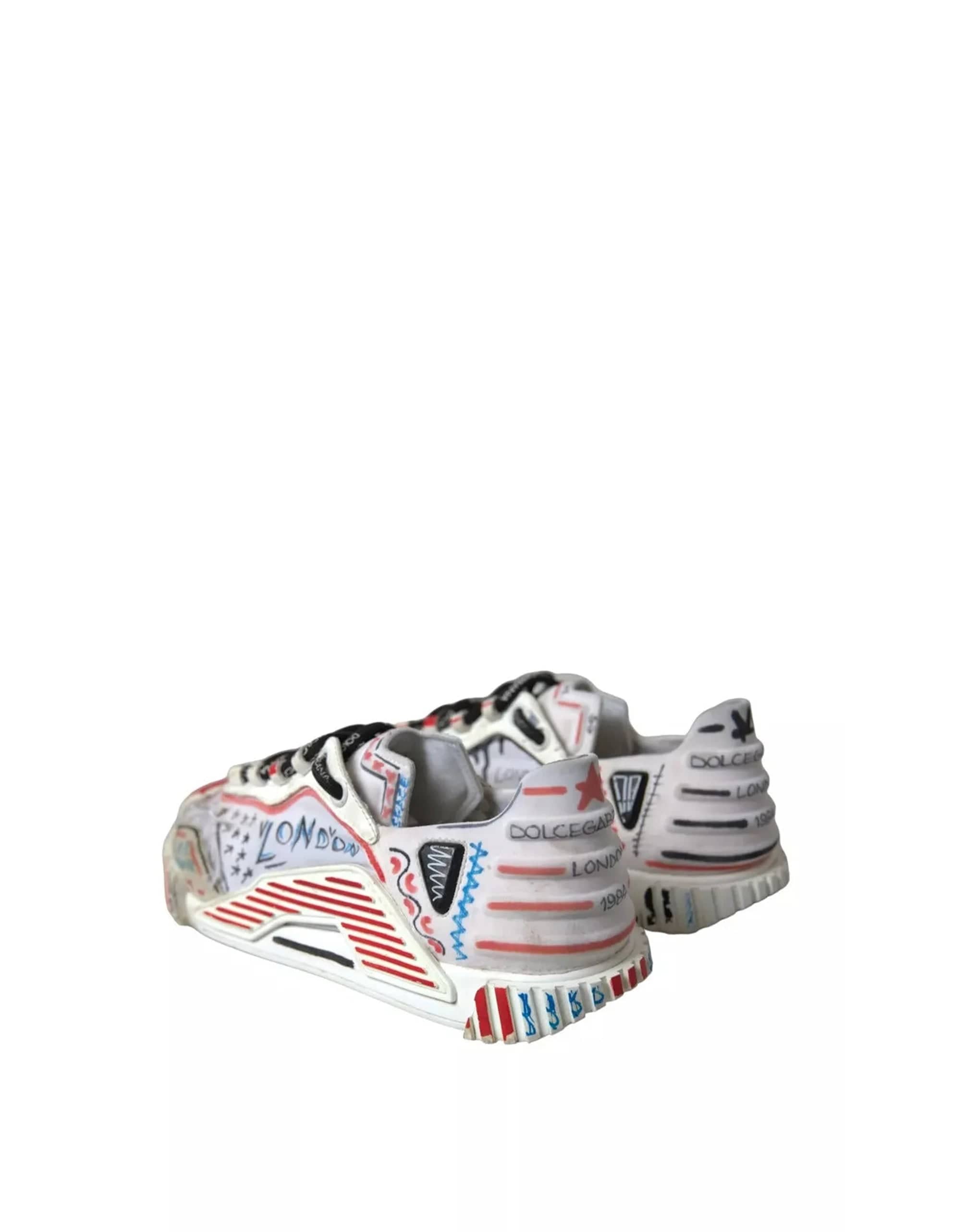 Dolce & Gabbana Graffiti Logo Print NS1 Sneakers