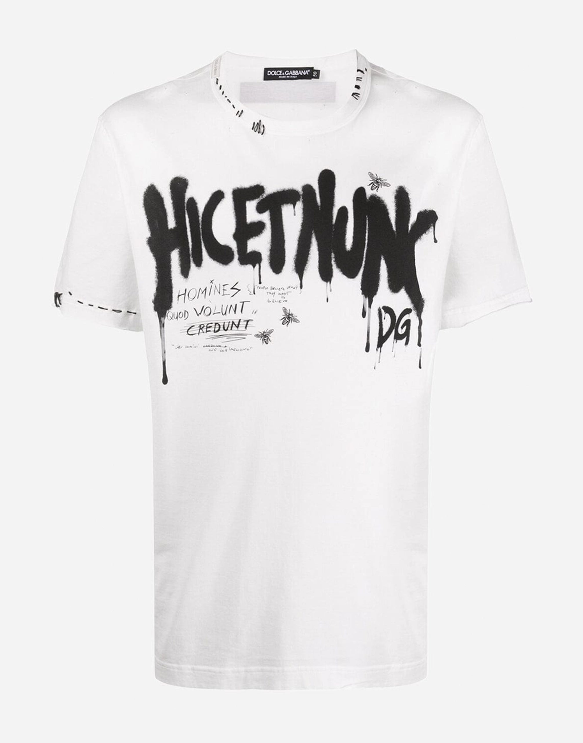 Dolce & Gabbana Graffiti Print T-Shirt