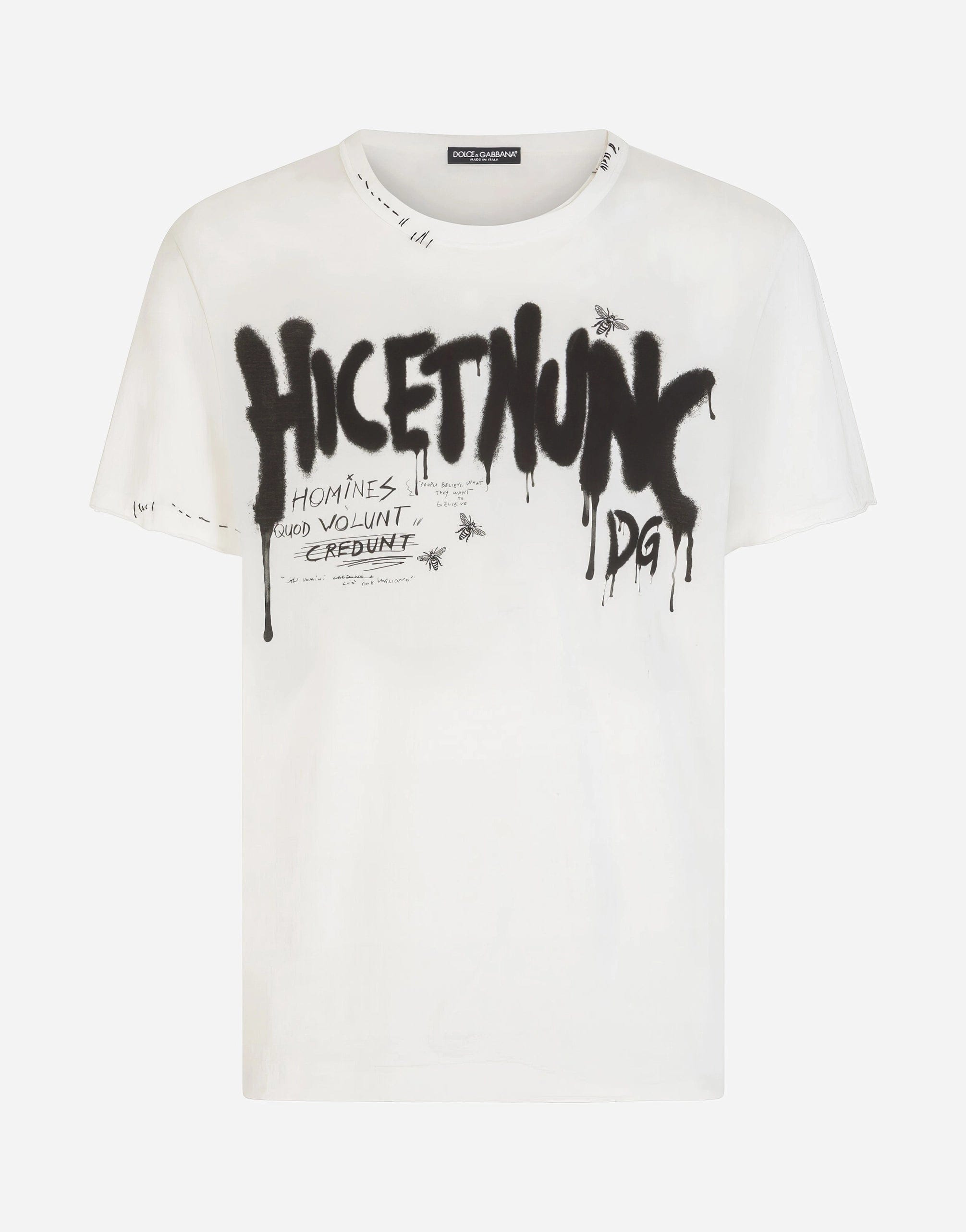 Dolce & Gabbana Graffiti Print T-shirt