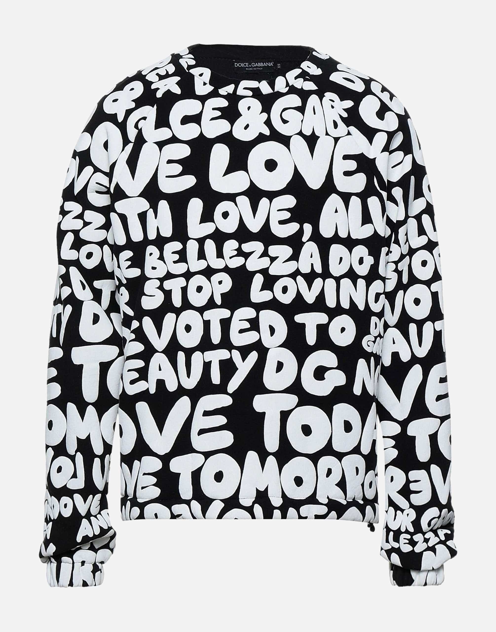Dolce & Gabbana Graffiti Sweatshirt