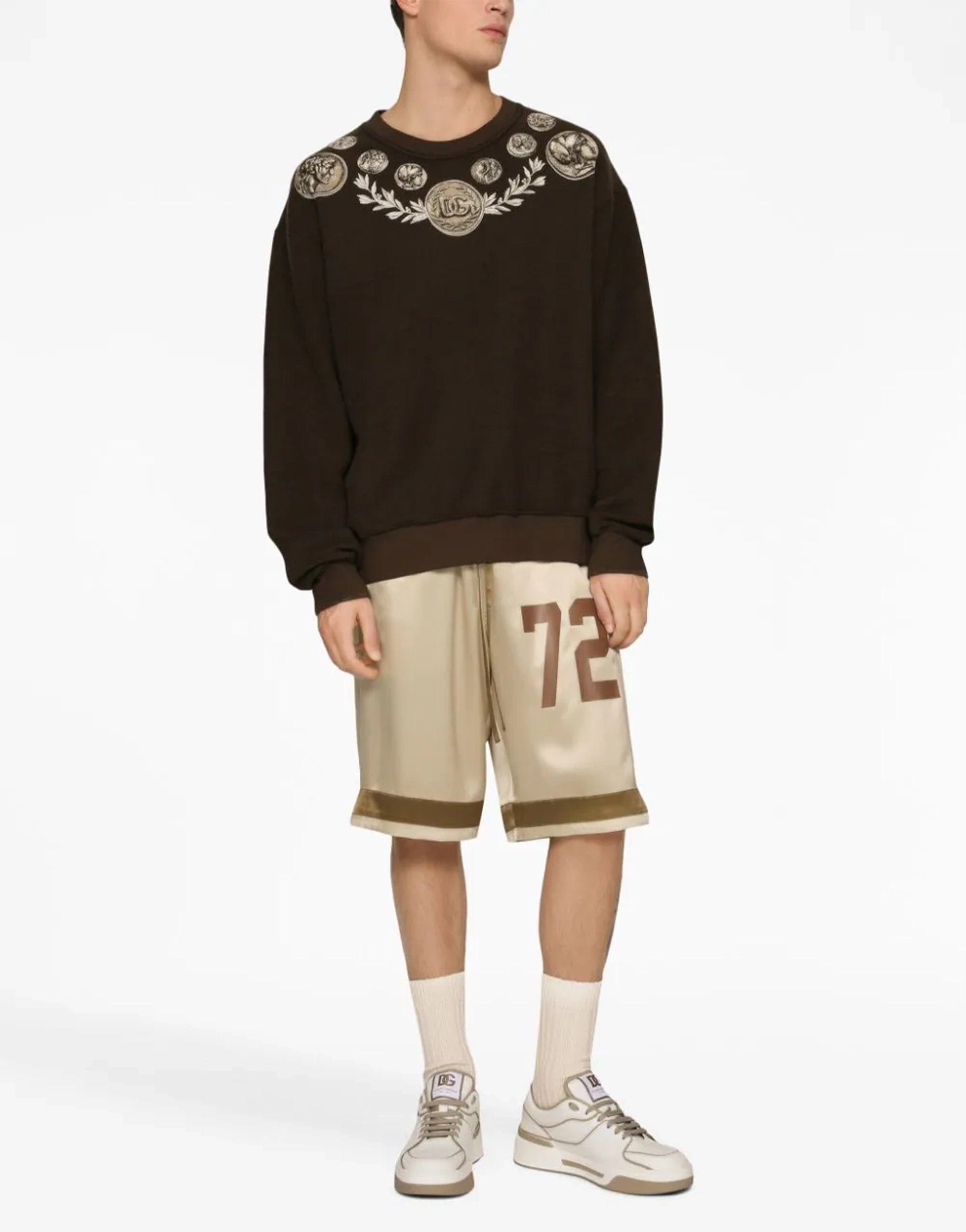 Dolce & Gabbana Graphic-Print Cotton Sweatshirt