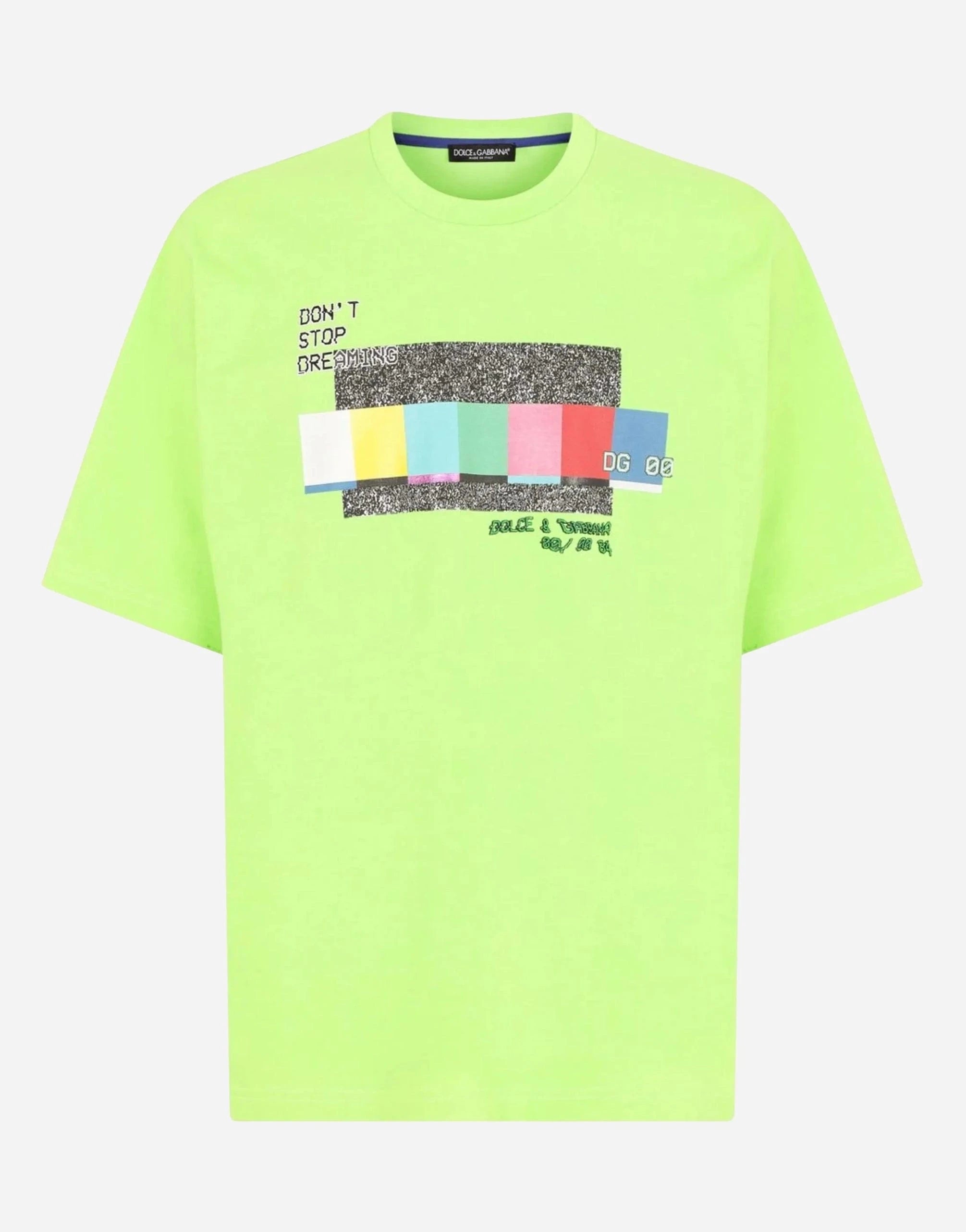 Dolce & Gabbana Graphic-Print Short-Sleeve T-Shirt