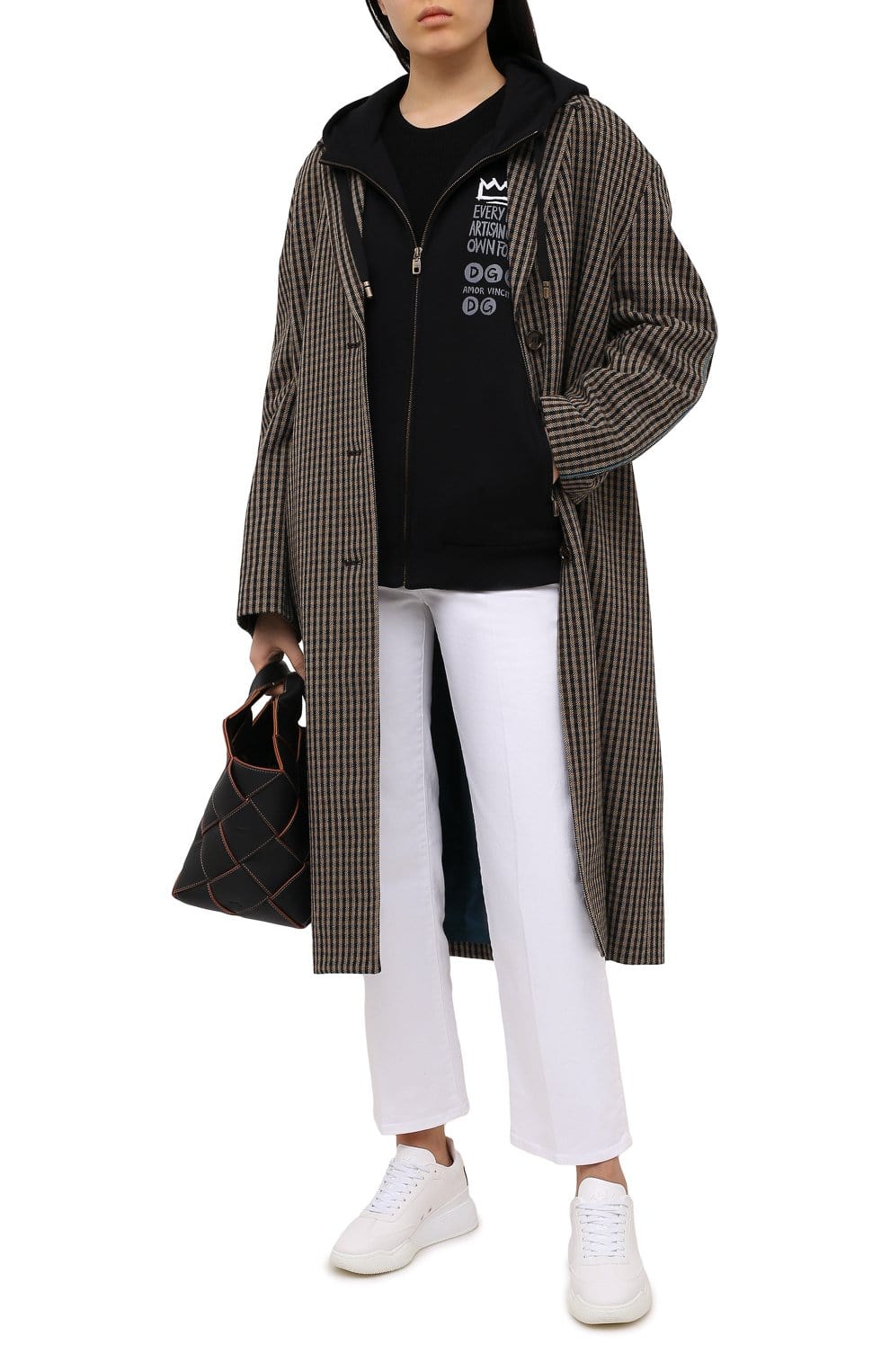 Dolce & Gabbana Graphic-Printed Cotton Hoodie