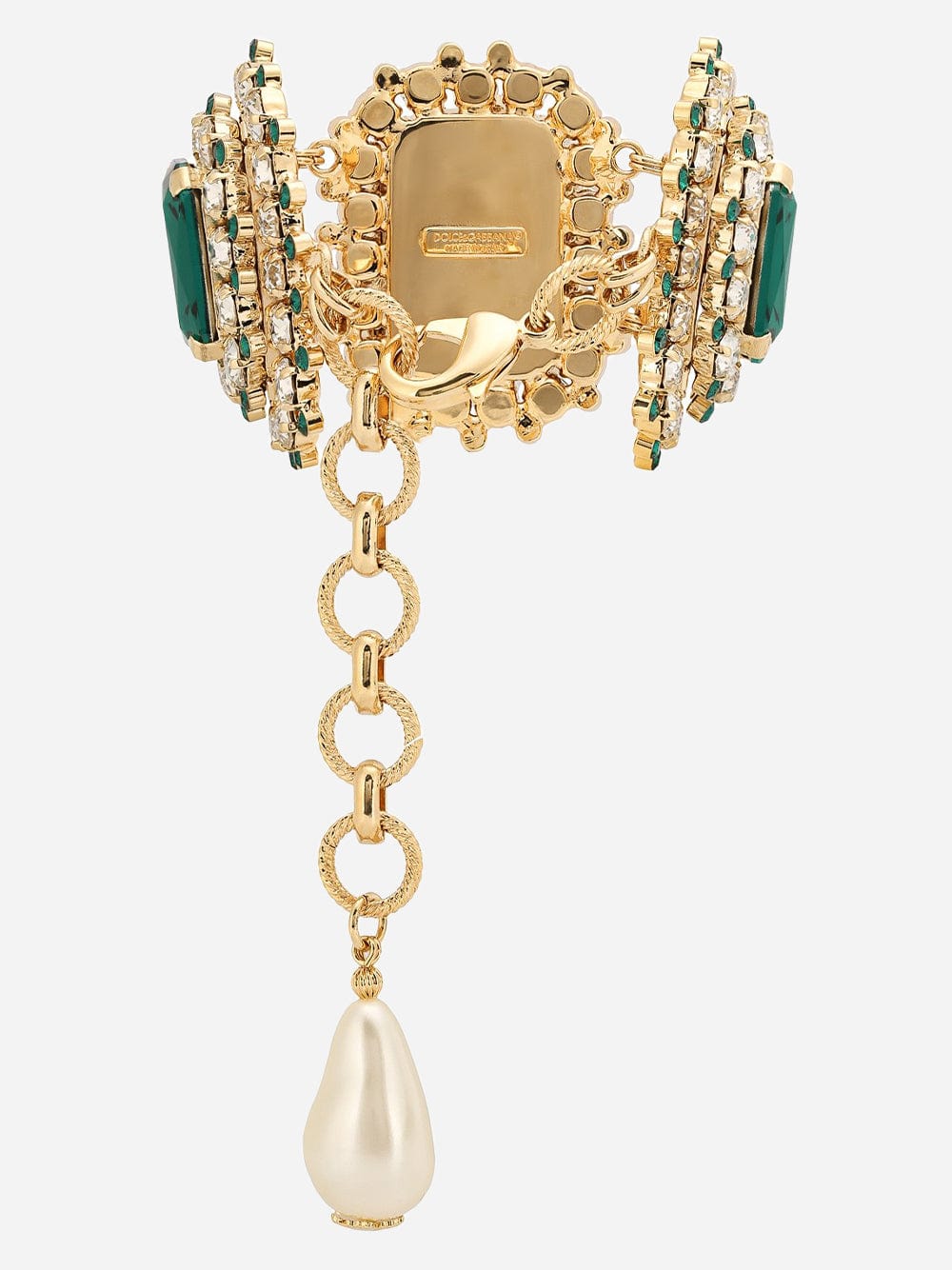 Dolce & Gabbana Green Crystal Bracelet