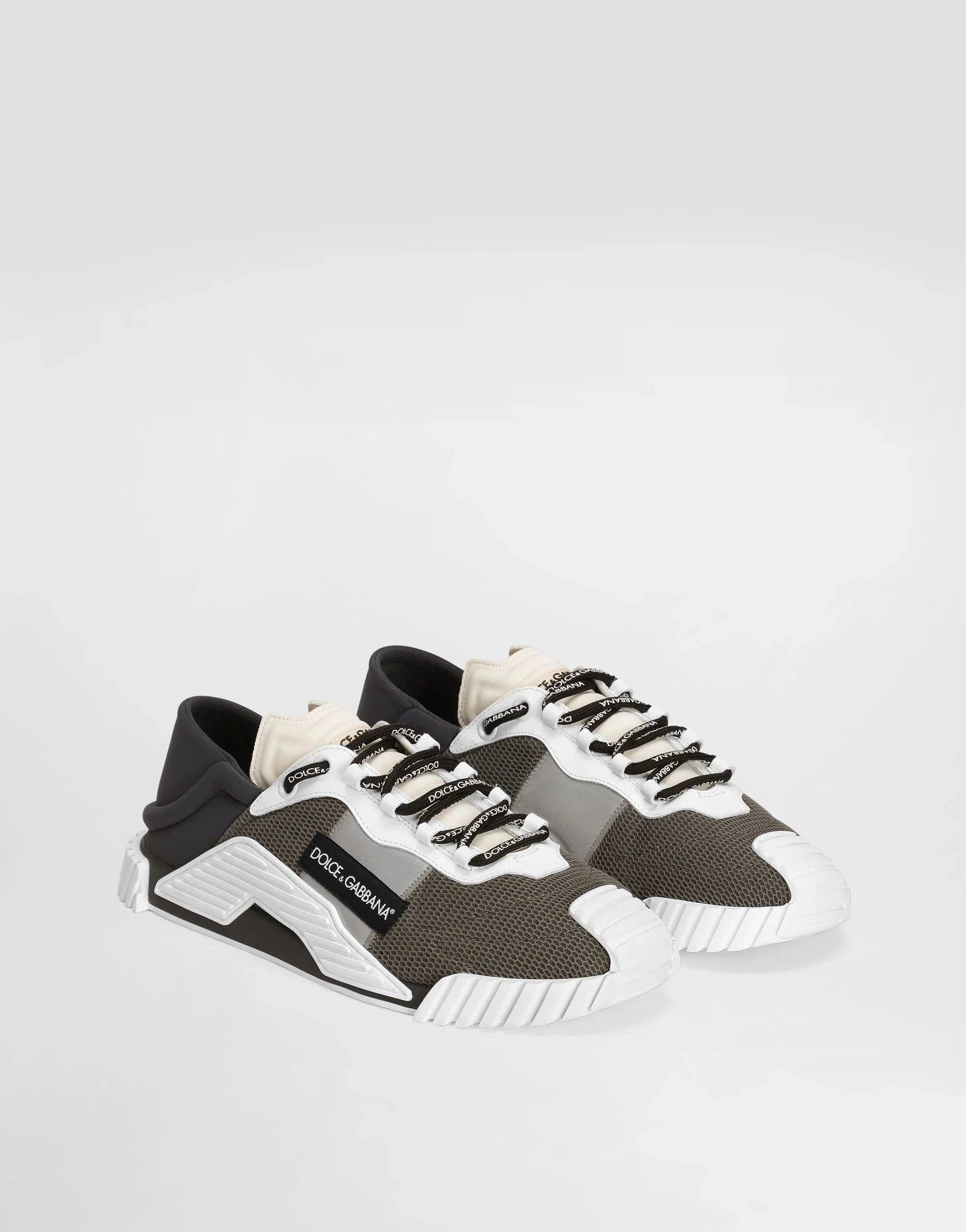 Dolce & Gabbana Grey NS1 Slip-On Sneakers