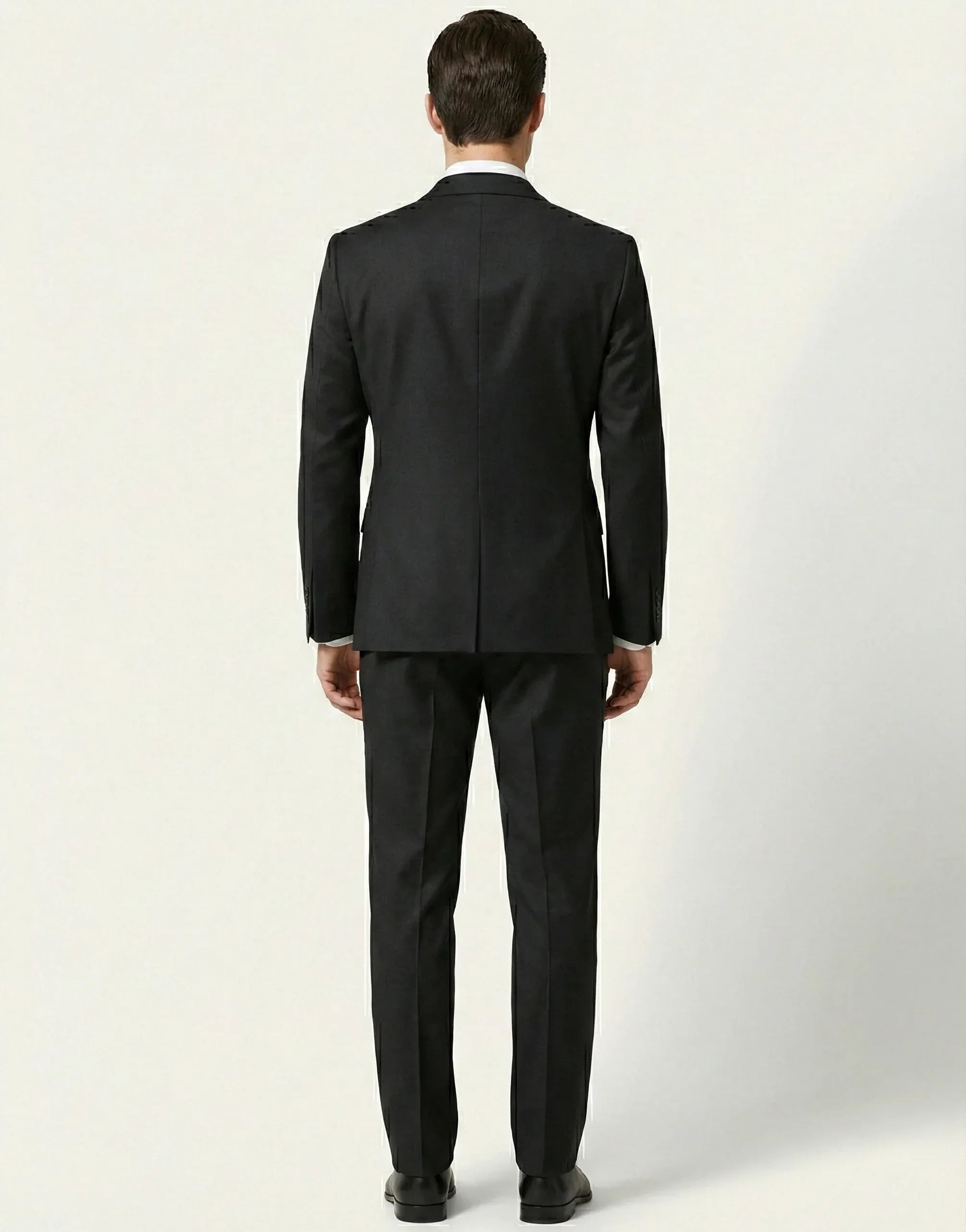 Dolce & Gabbana Grey Wool Two-Piece Suit