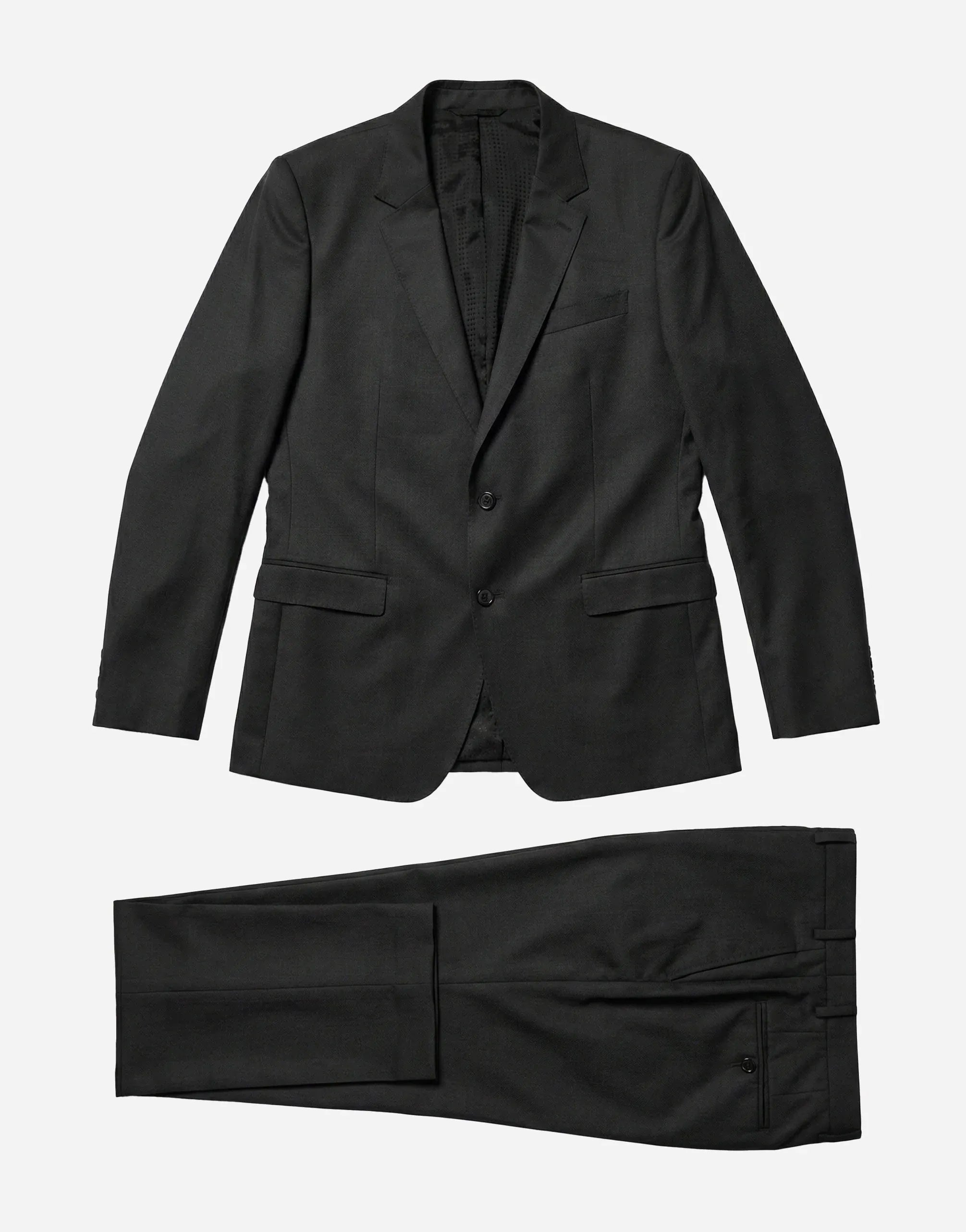 Dolce & Gabbana Grey Wool Two-Piece Suit