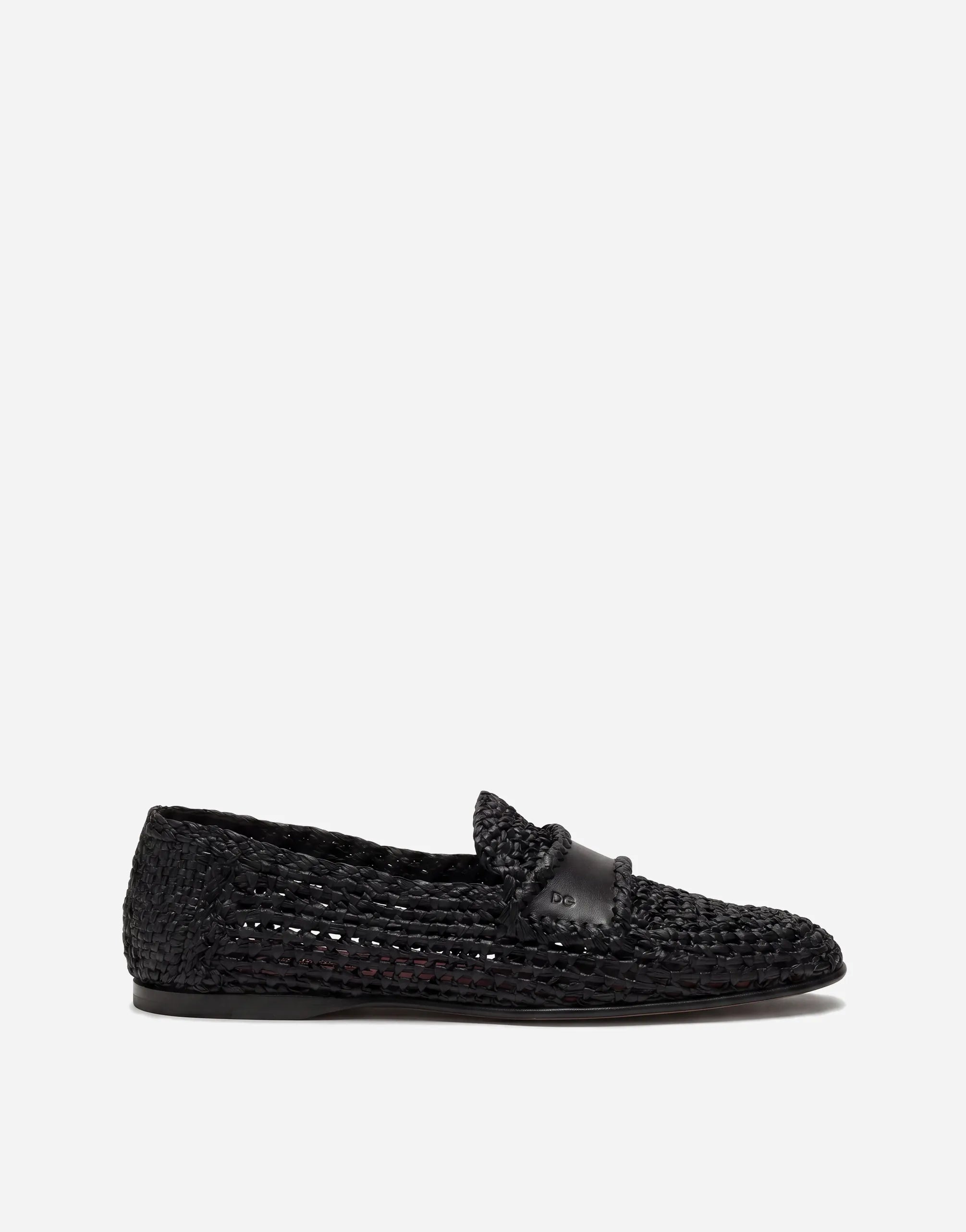 Dolce & Gabbana Dolce & Gabbana Handwoven Leather Penny Loafers