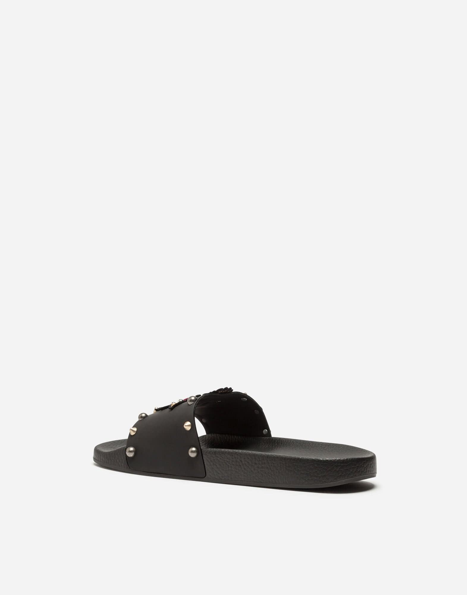 Dolce & Gabbana Heart Patches Slides