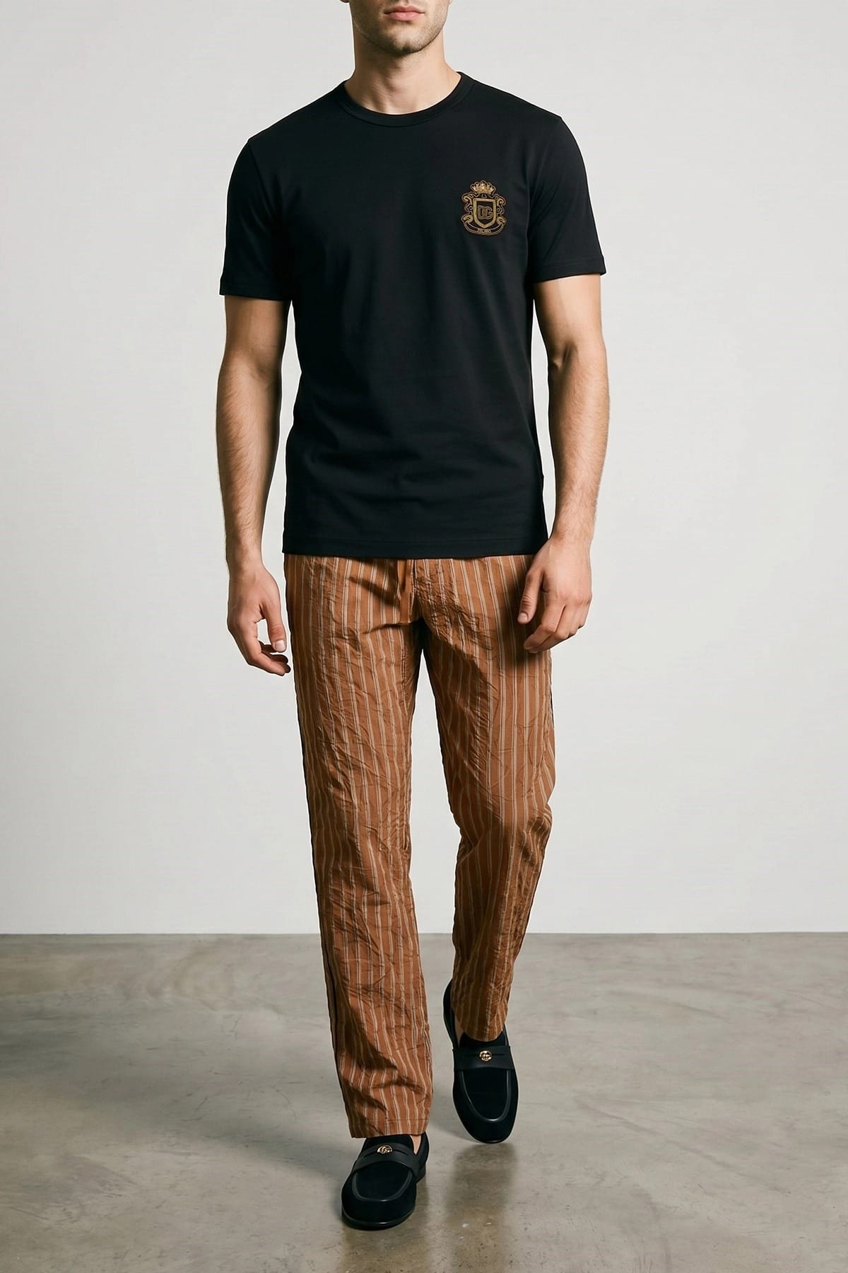 Dolce & Gabbana Dolce & Gabbana Heraldic Patch T-Shirt