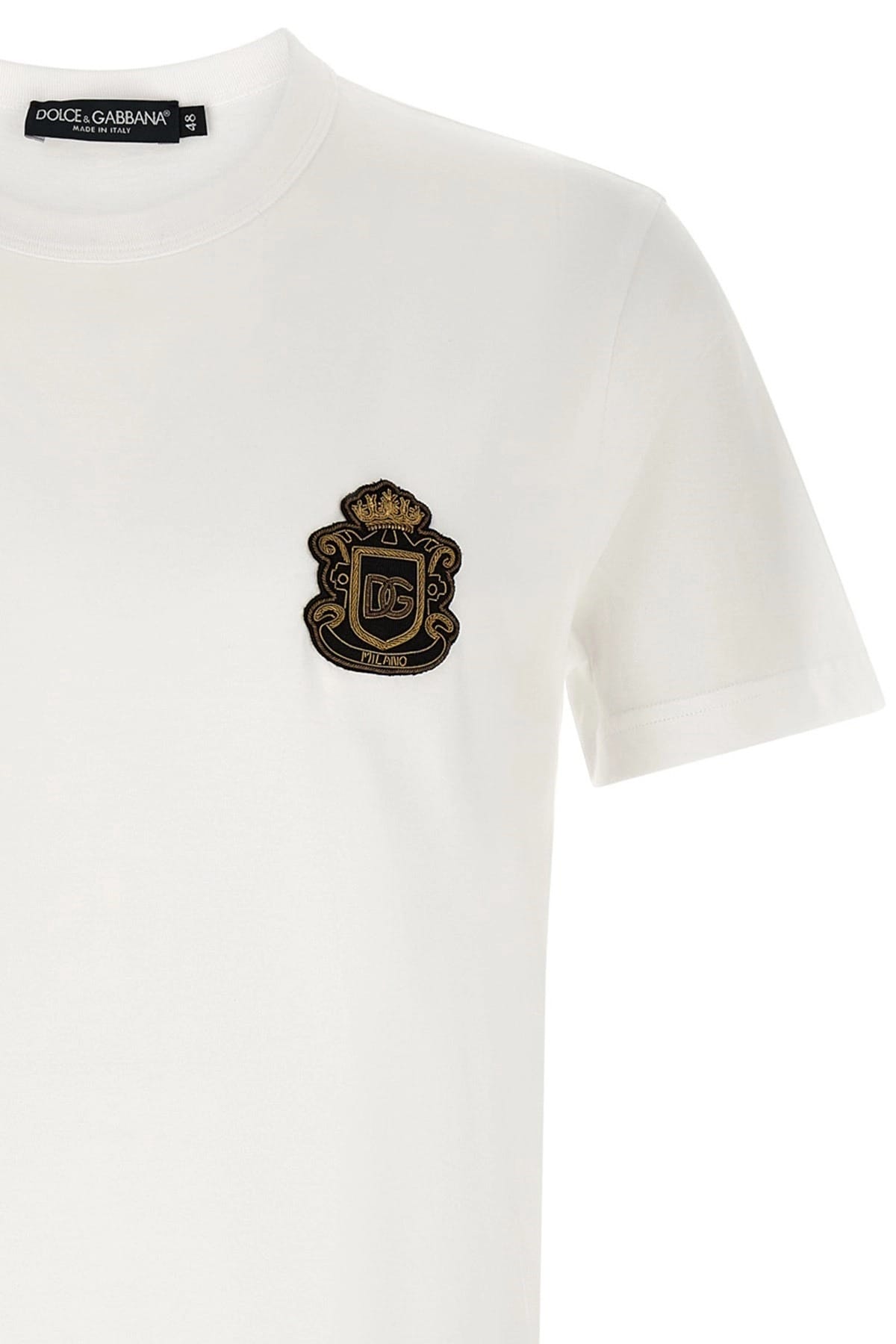 Dolce & Gabbana Dolce & Gabbana Heraldic Patch T-Shirt