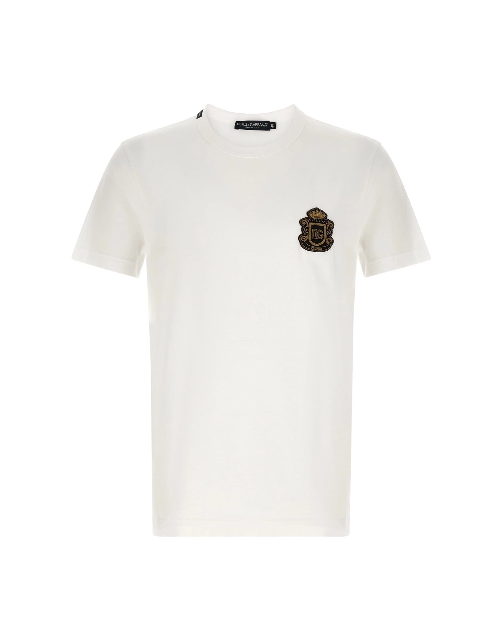 Dolce & Gabbana Dolce & Gabbana Heraldic Patch T-Shirt