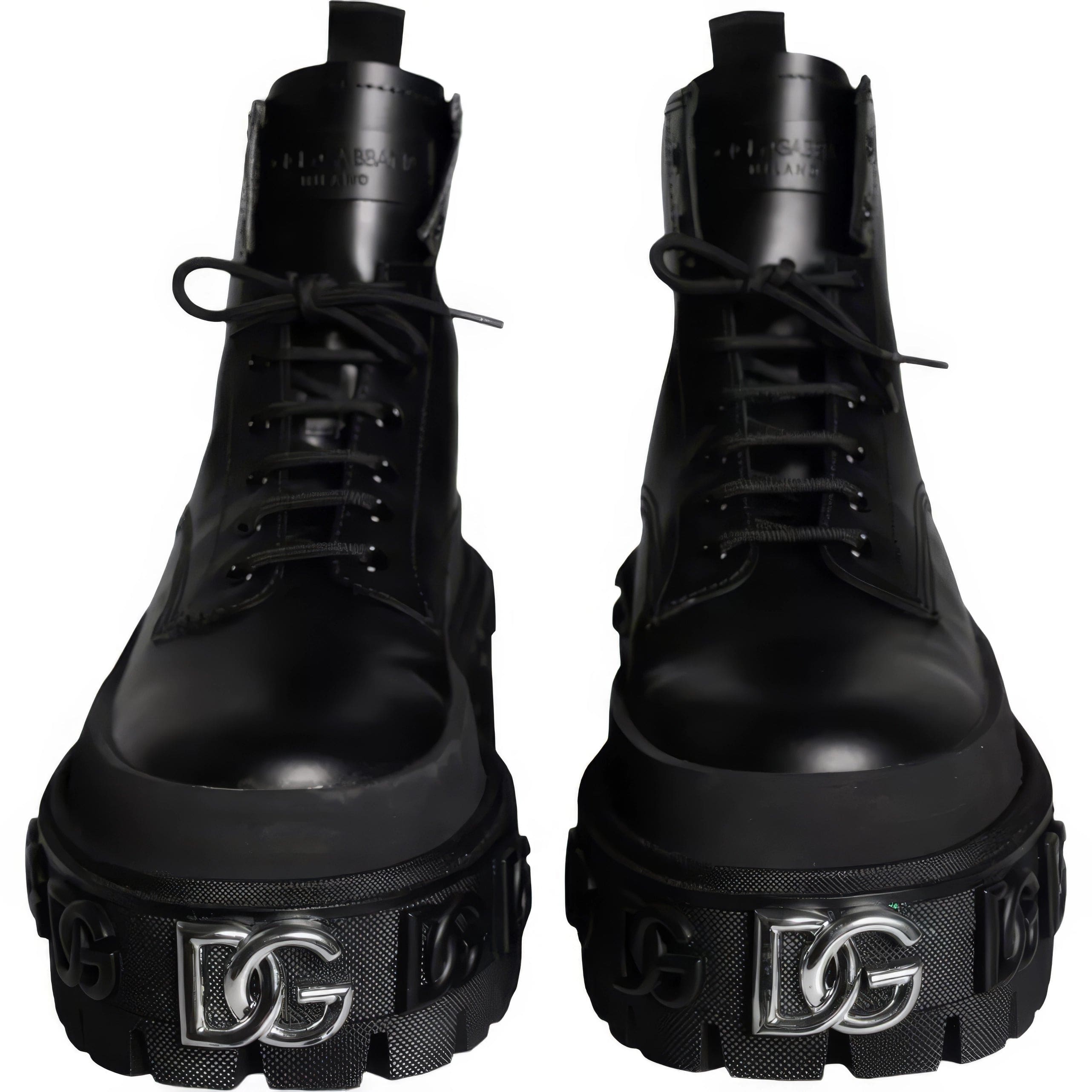 Dolce & Gabbana Hi-Trekking Ankle Boots With Logo