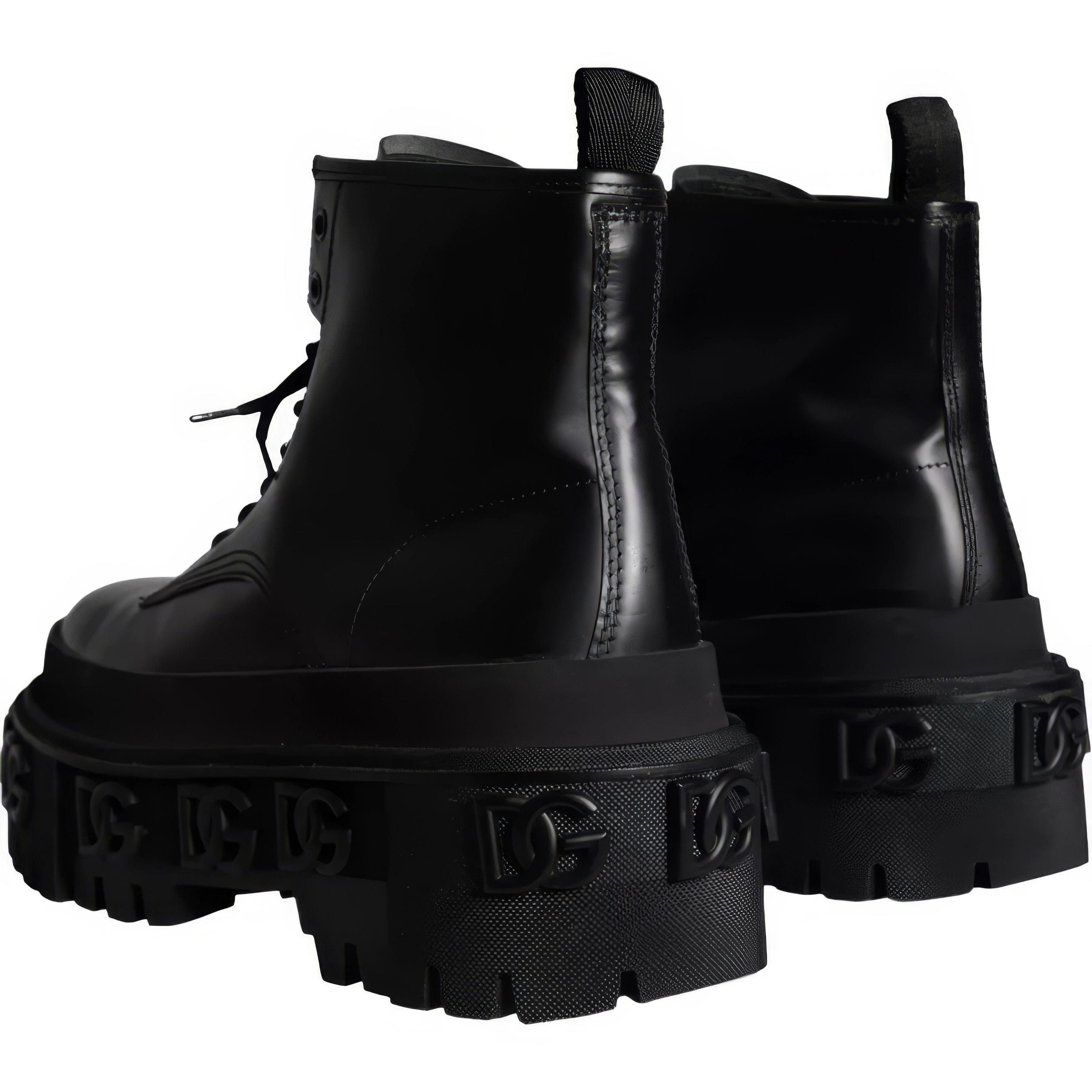 Dolce & Gabbana Hi-Trekking Ankle Boots With Logo