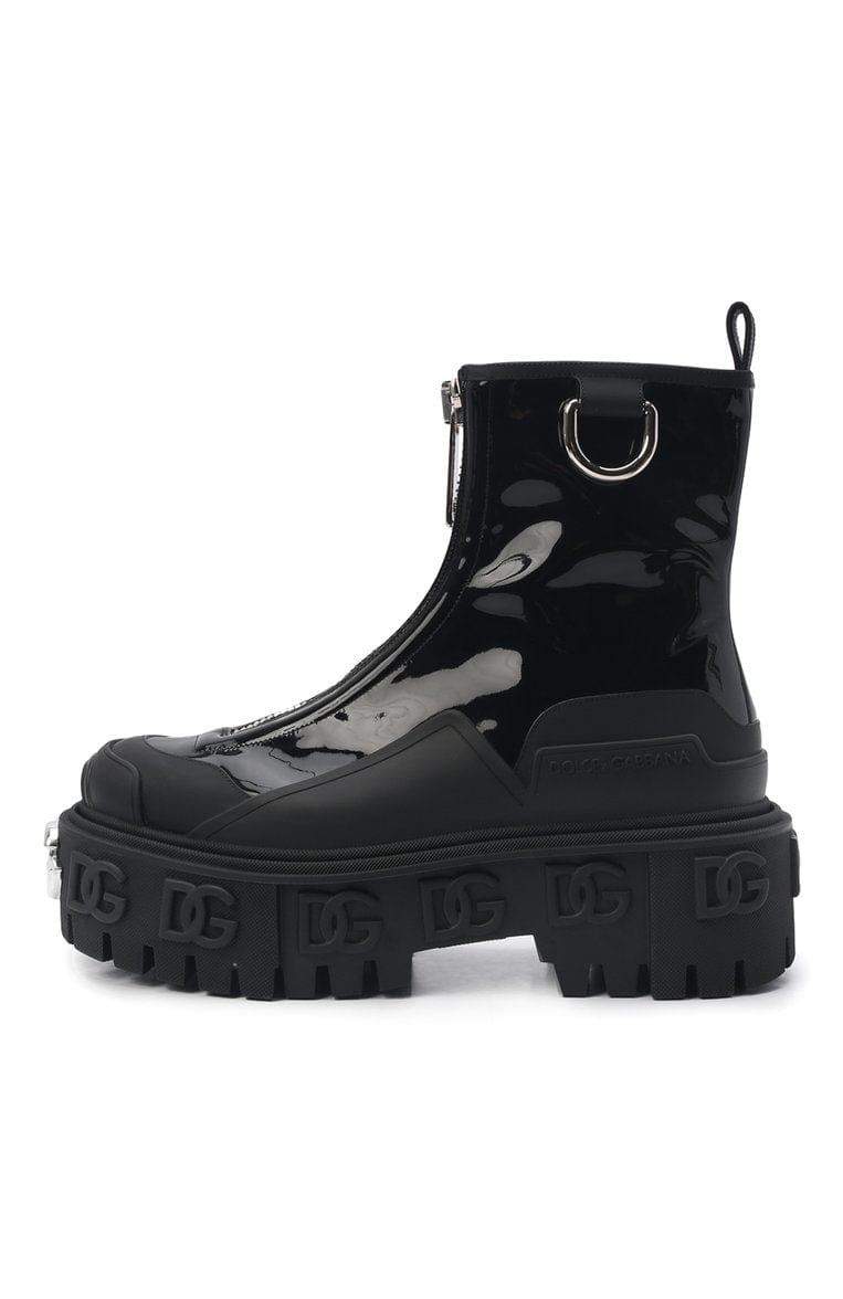 Dolce & Gabbana Hi-Trekking Boots With DG Logo