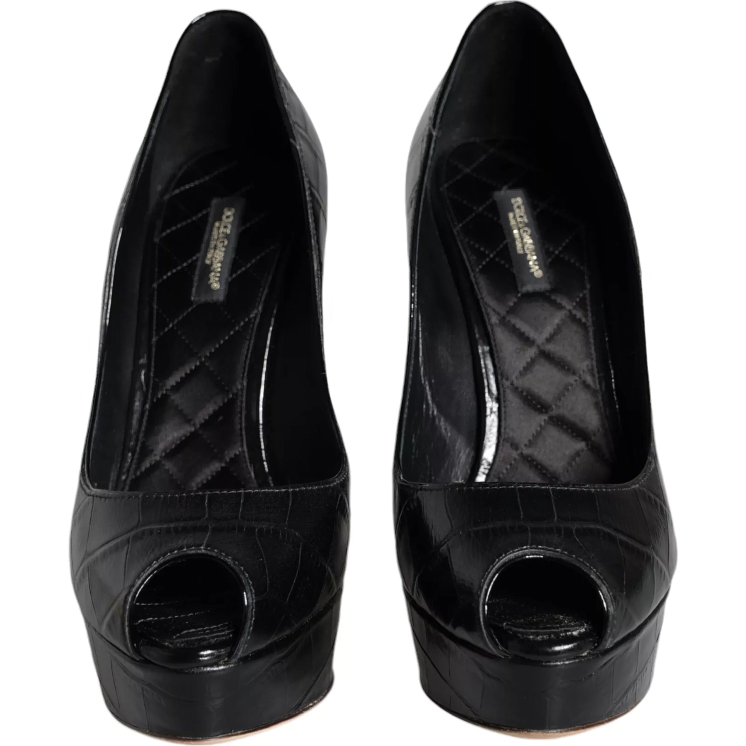 Dolce & Gabbana High-Heel Leather Pumps