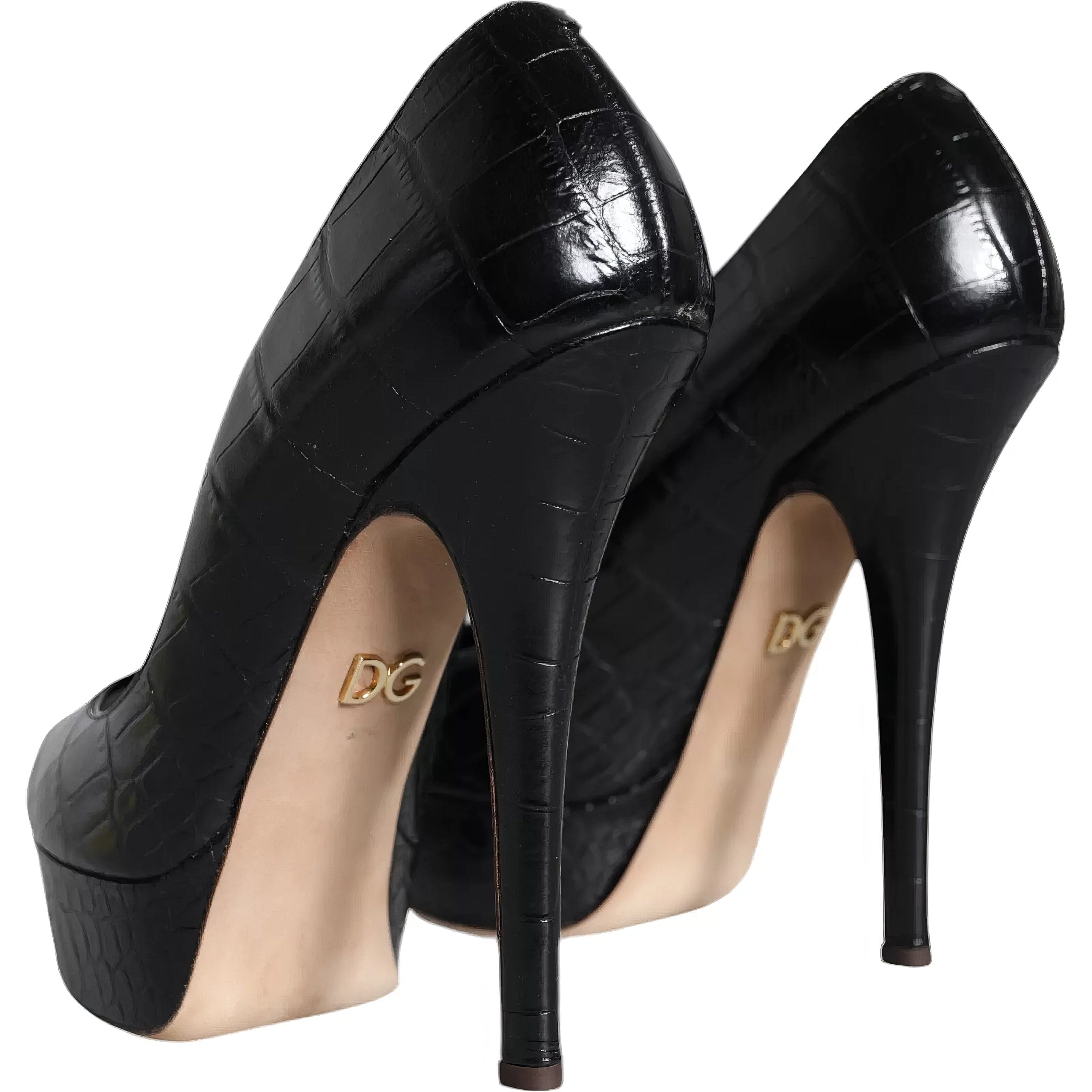 Dolce & Gabbana High-Heel Leather Pumps