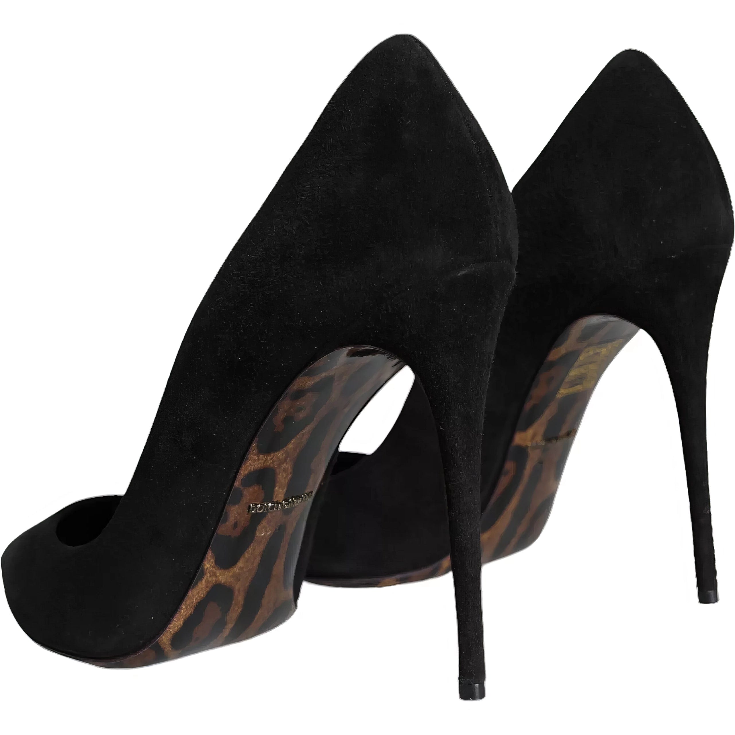 Dolce & Gabbana High-Heel Suede Pumps