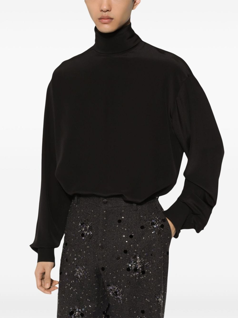 Dolce & Gabbana High-Neck Shirt