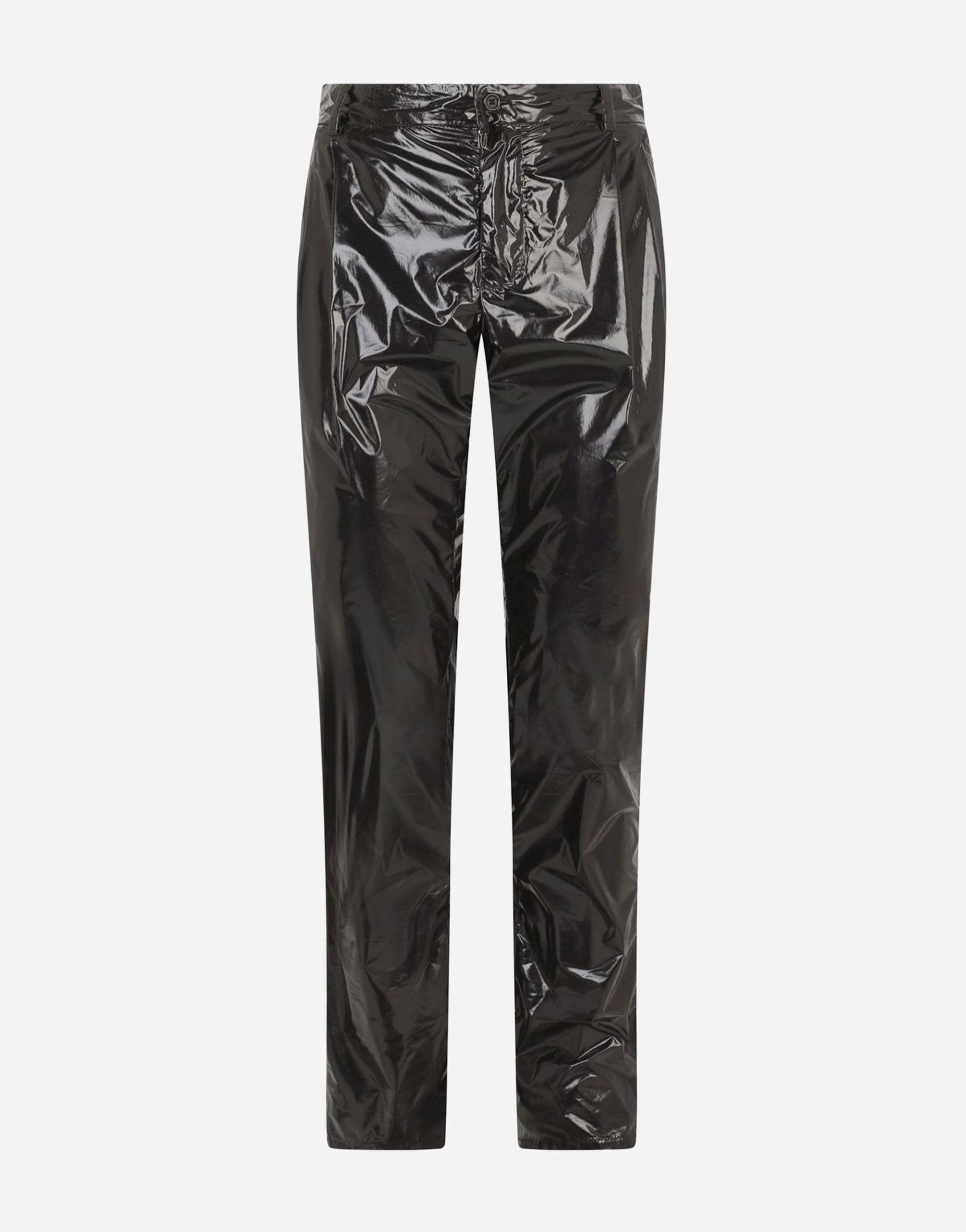 Dolce & Gabbana High-Shine Slim-Fit Pants