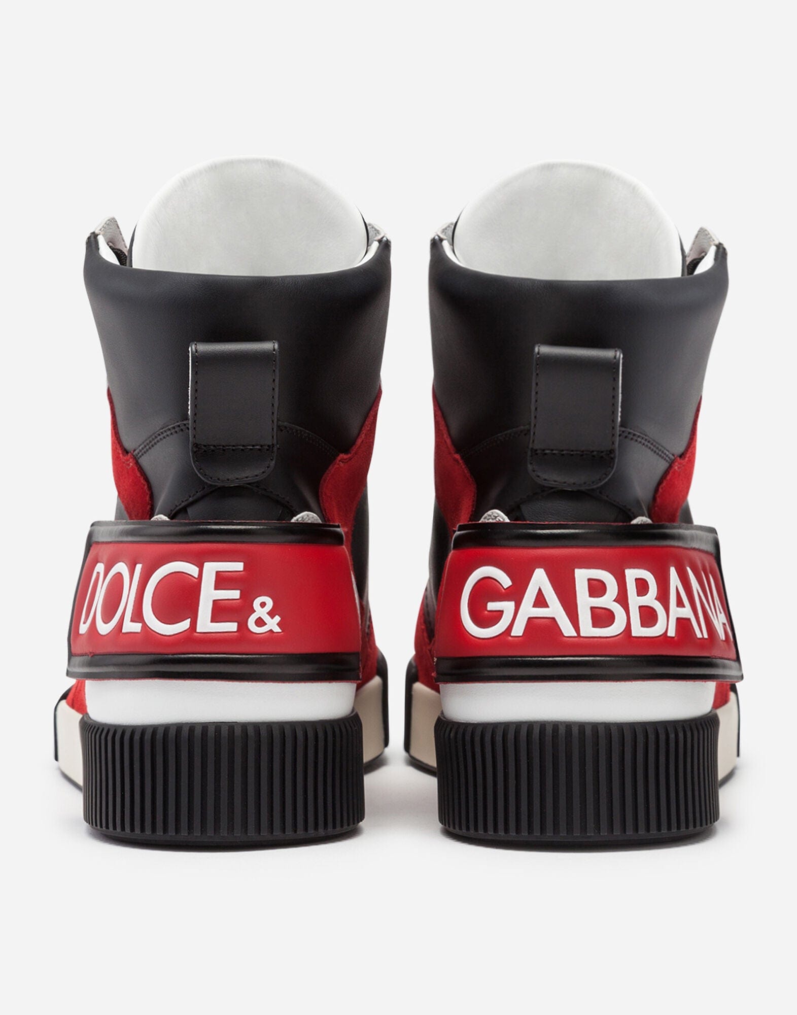 Dolce & Gabbana High-Top Colorblock Miami Sneakers