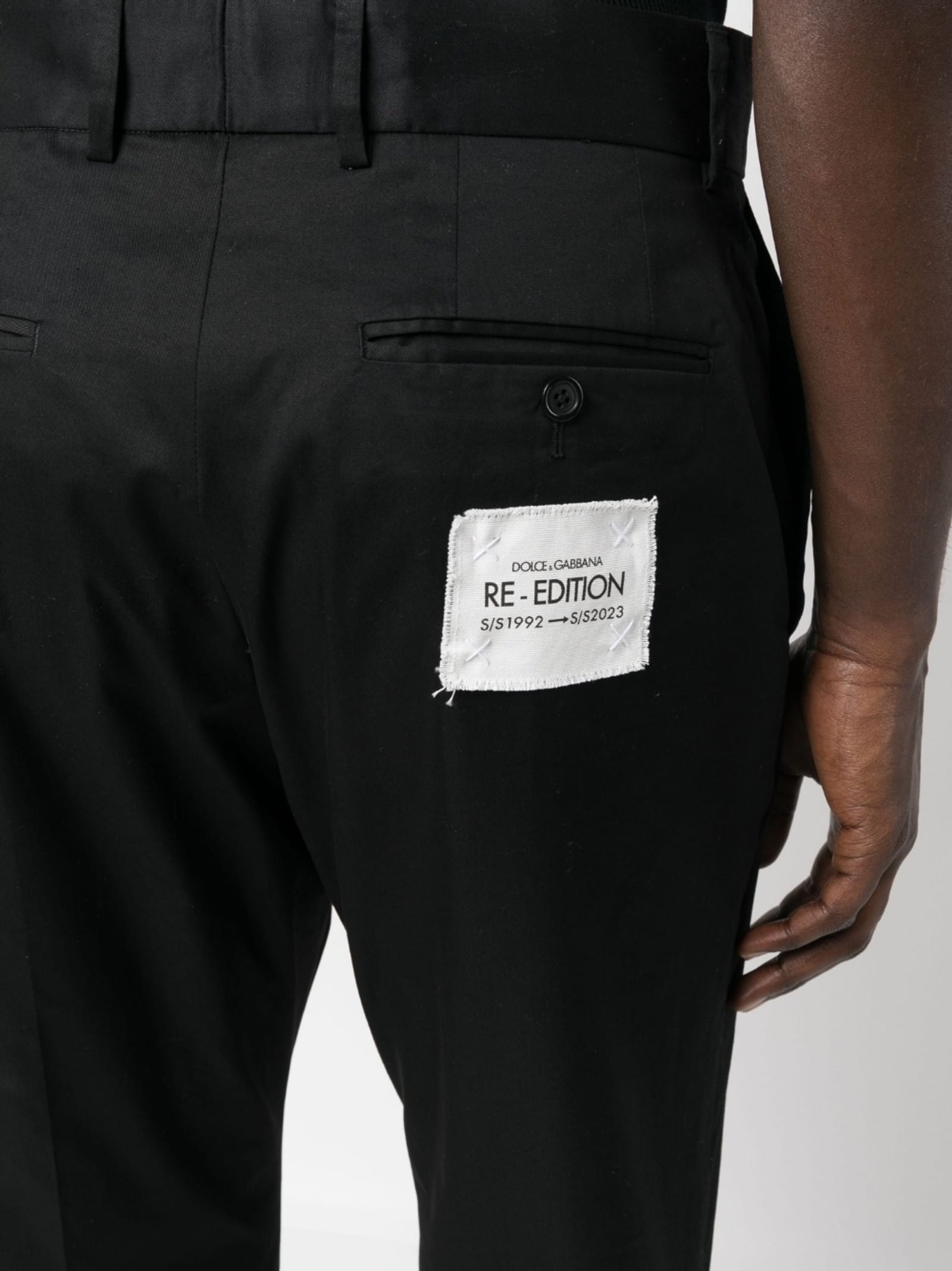 Dolce & Gabbana Dolce & Gabbana High-Waist Tailored Stretch Trousers