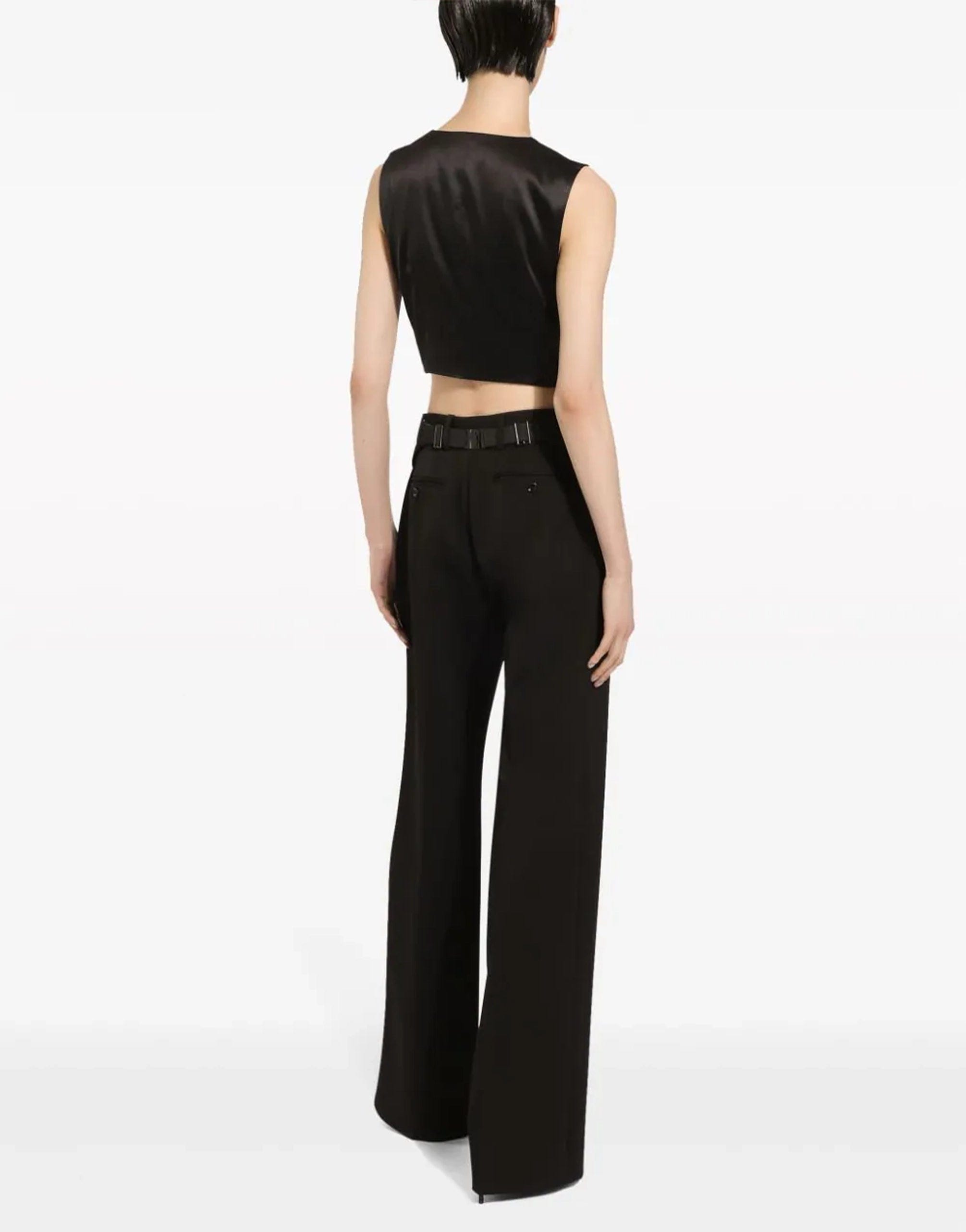 Dolce & Gabbana High-Waist Wool Pants