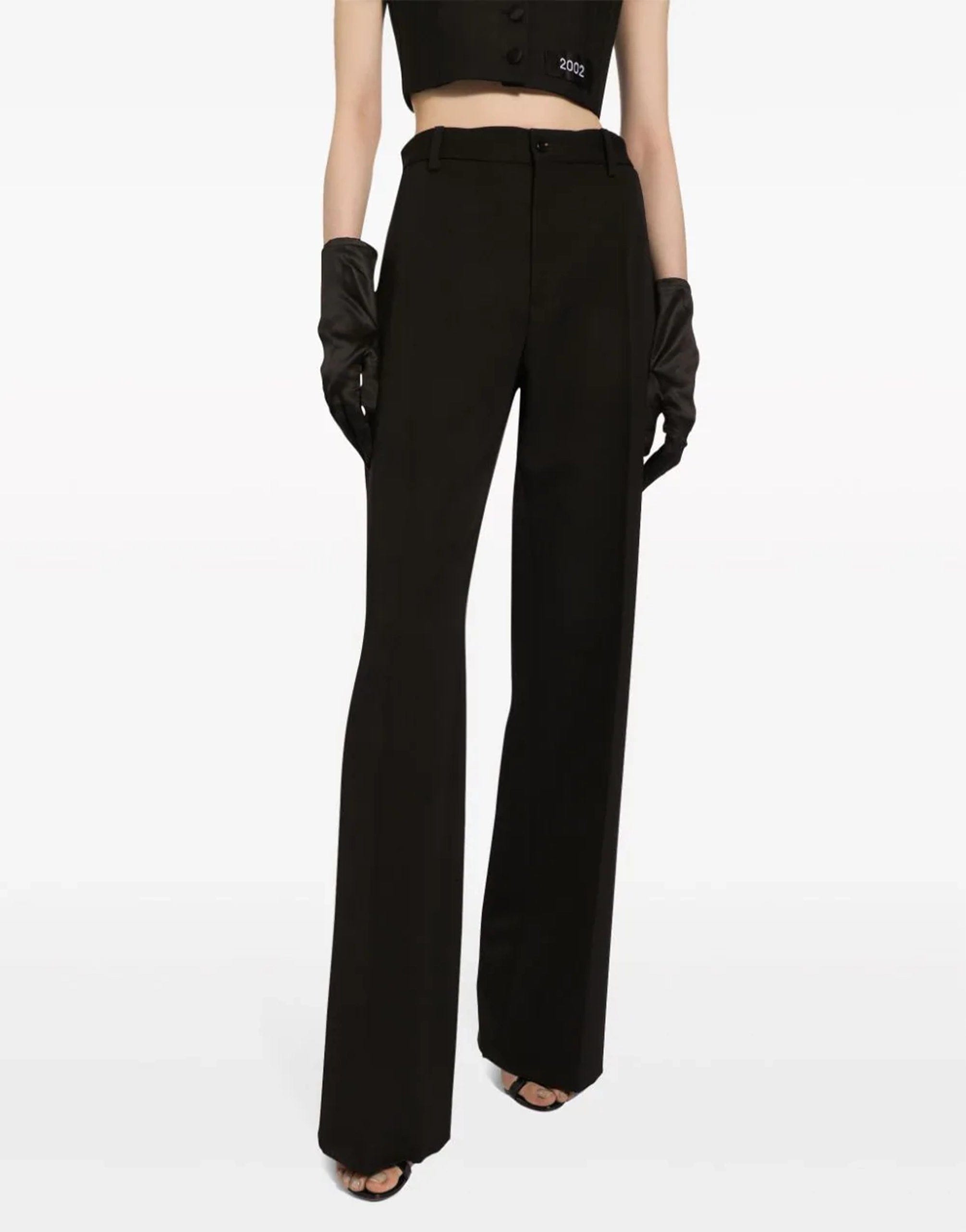 Dolce & Gabbana High-Waist Wool Pants