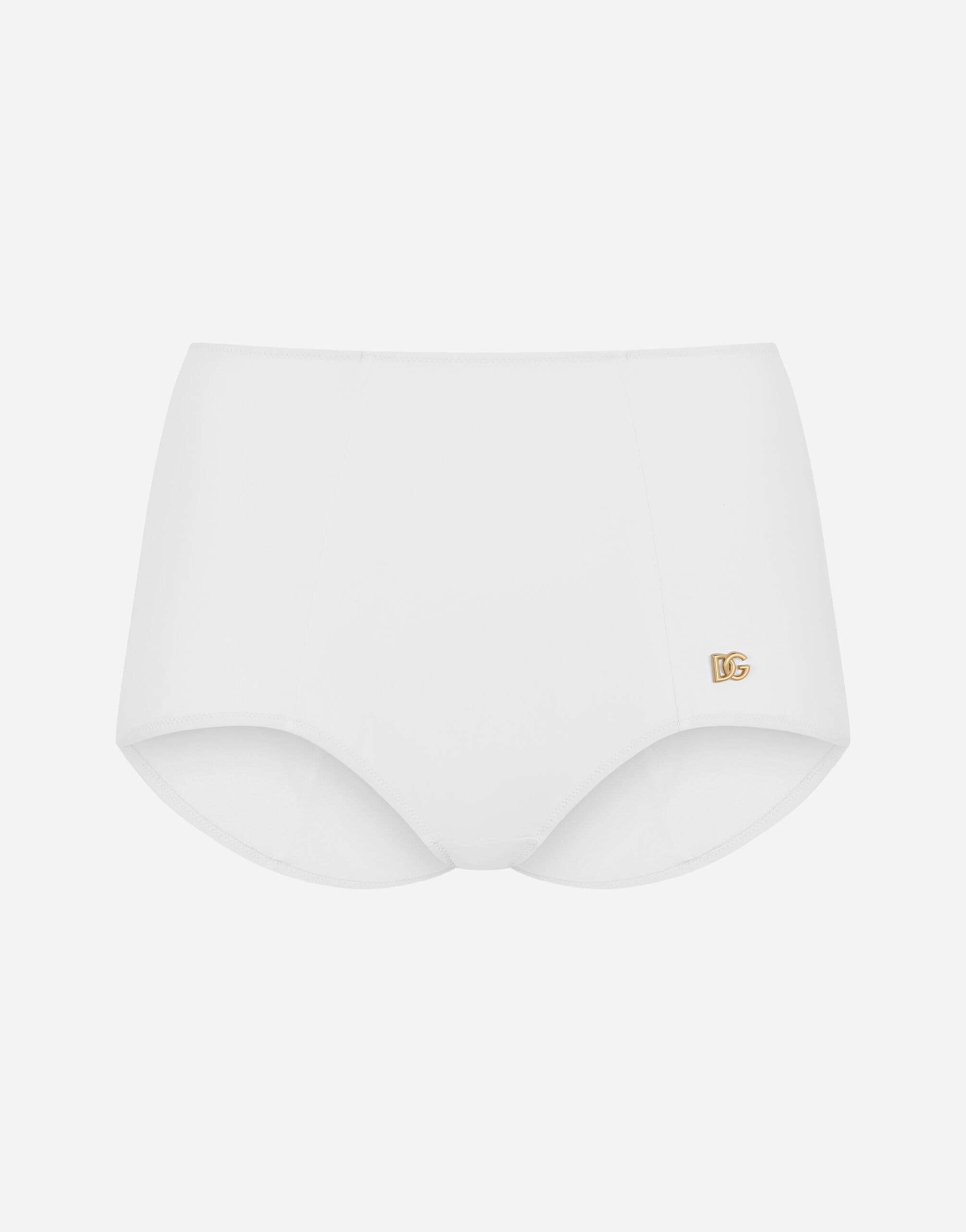 Dolce & Gabbana High-Waisted Bikini Bottoms