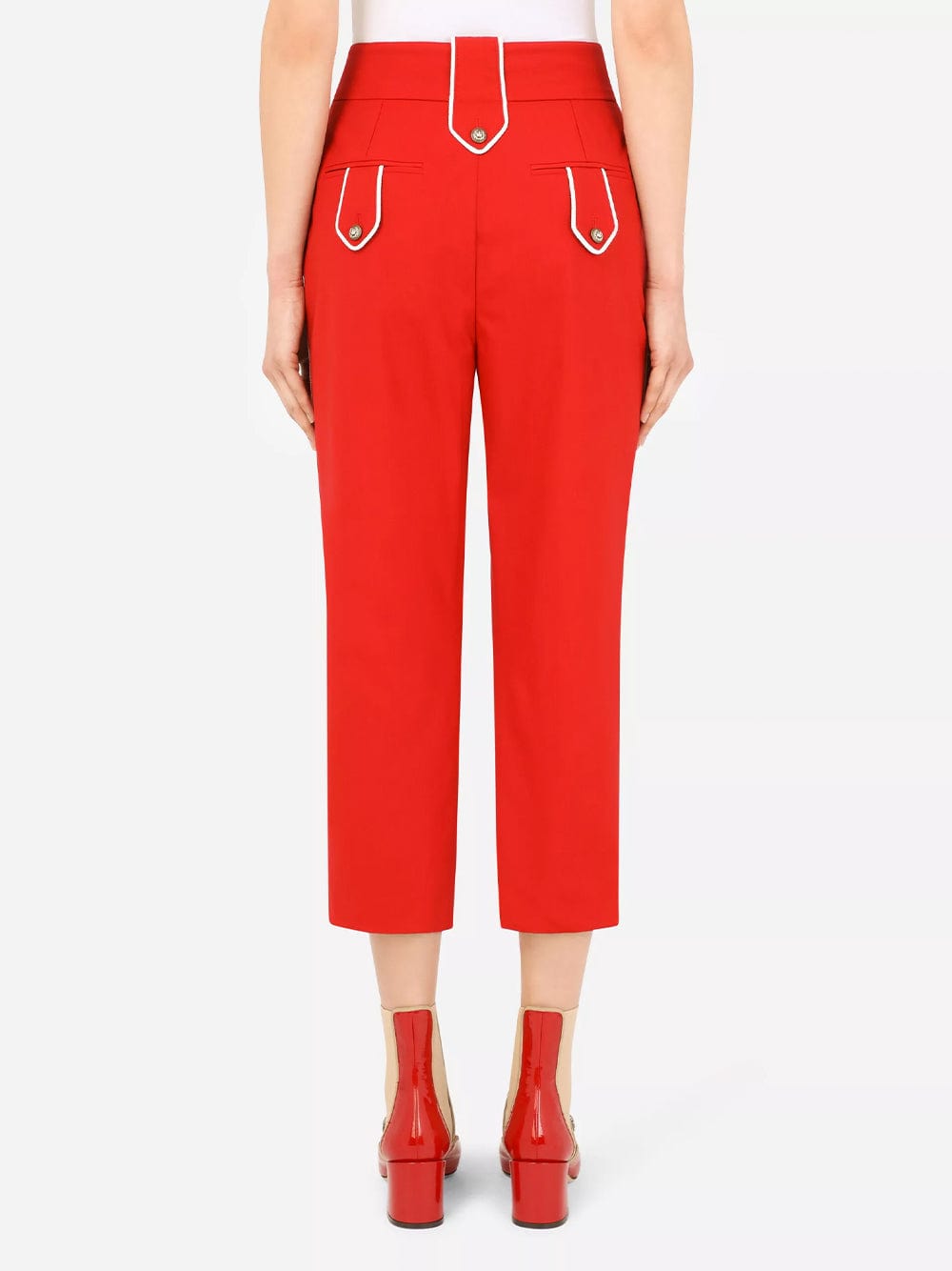 Soft Woolen Elastic Waist Palazzo Pants