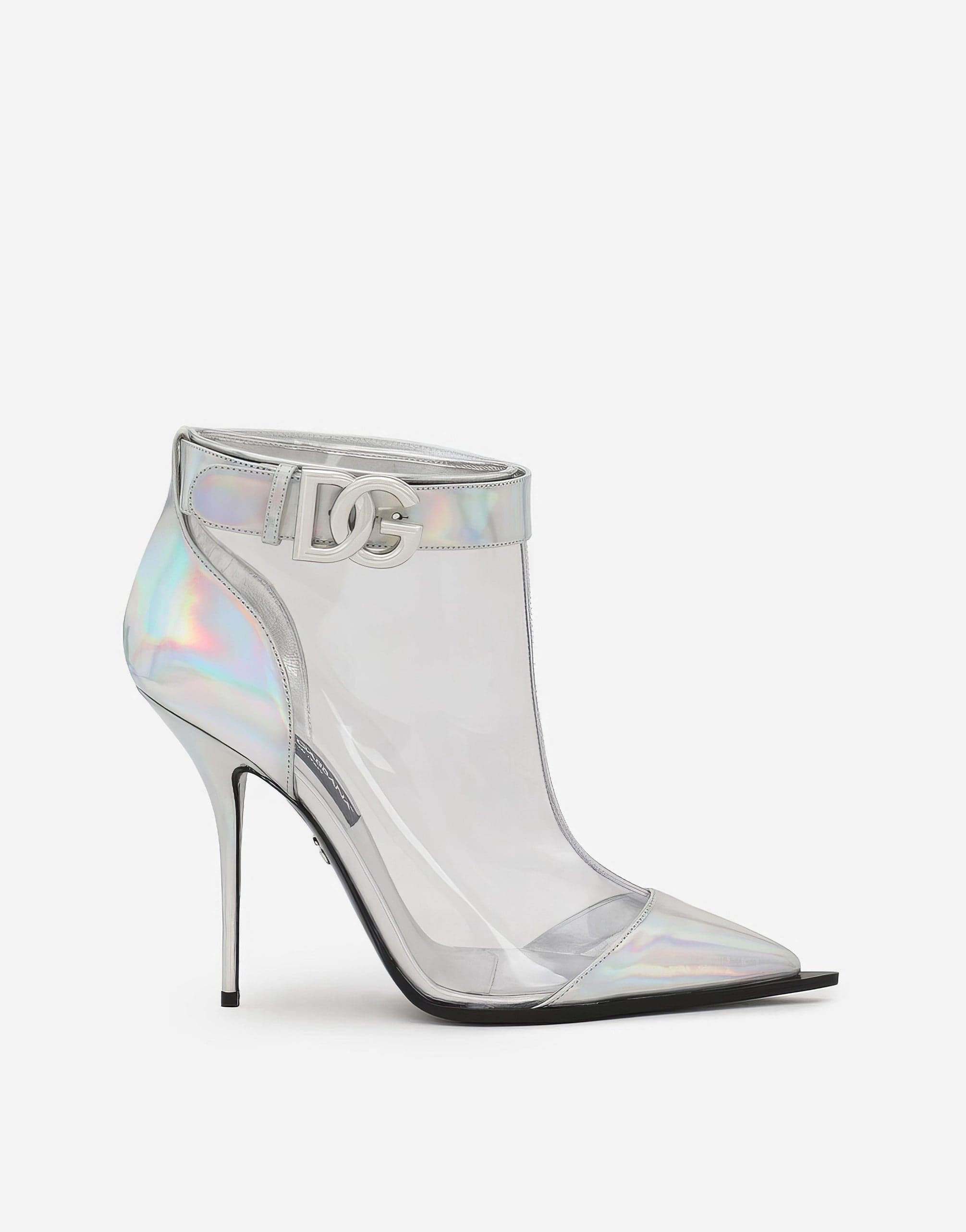 Dolce & Gabbana Holographic Ankle Boots