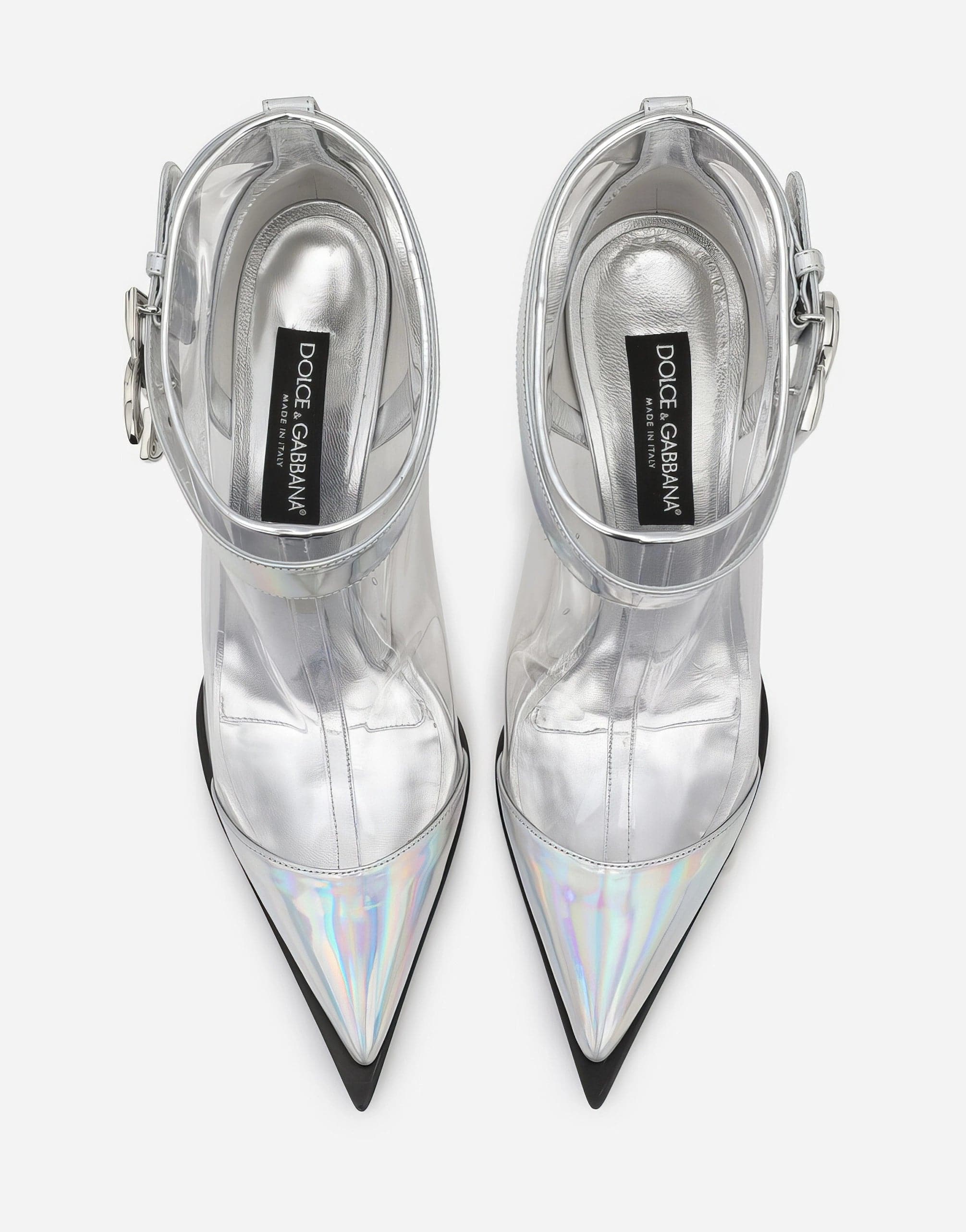 Dolce & Gabbana Holographic Ankle Boots