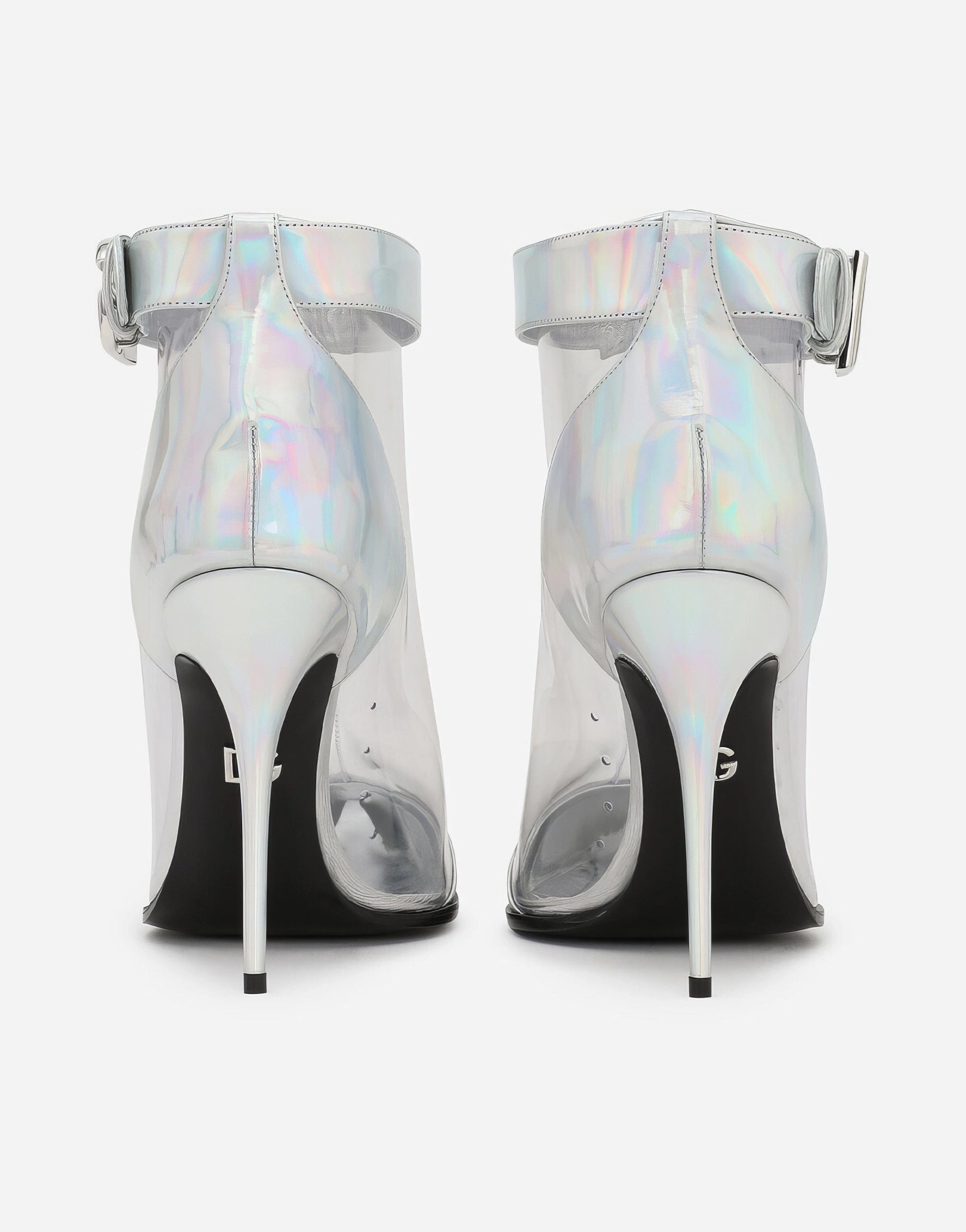 Dolce & Gabbana Holographic Ankle Boots