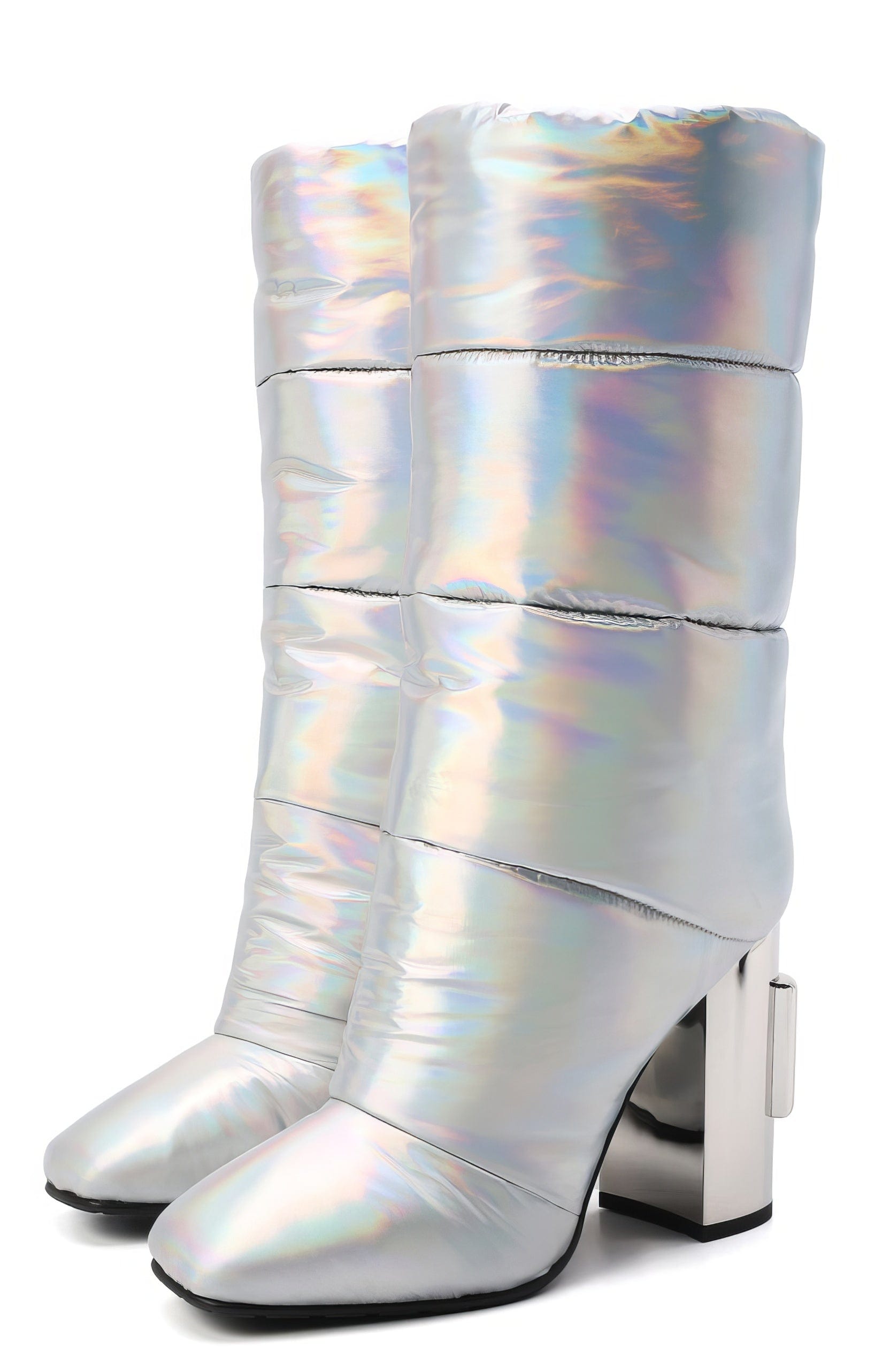 Dolce & Gabbana Holographic Effect Boots