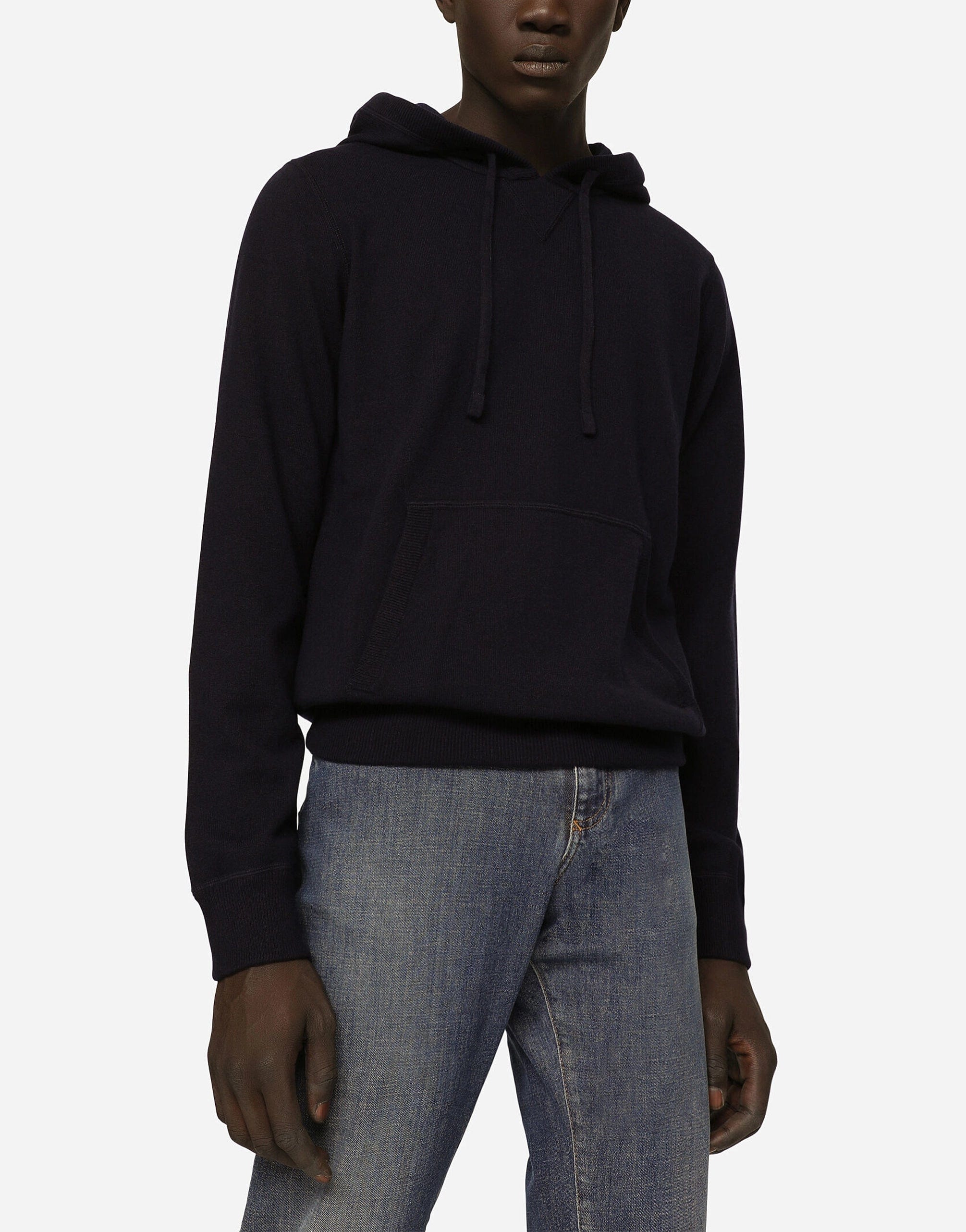 Dolce & Gabbana Hooded Cashmere Pullover