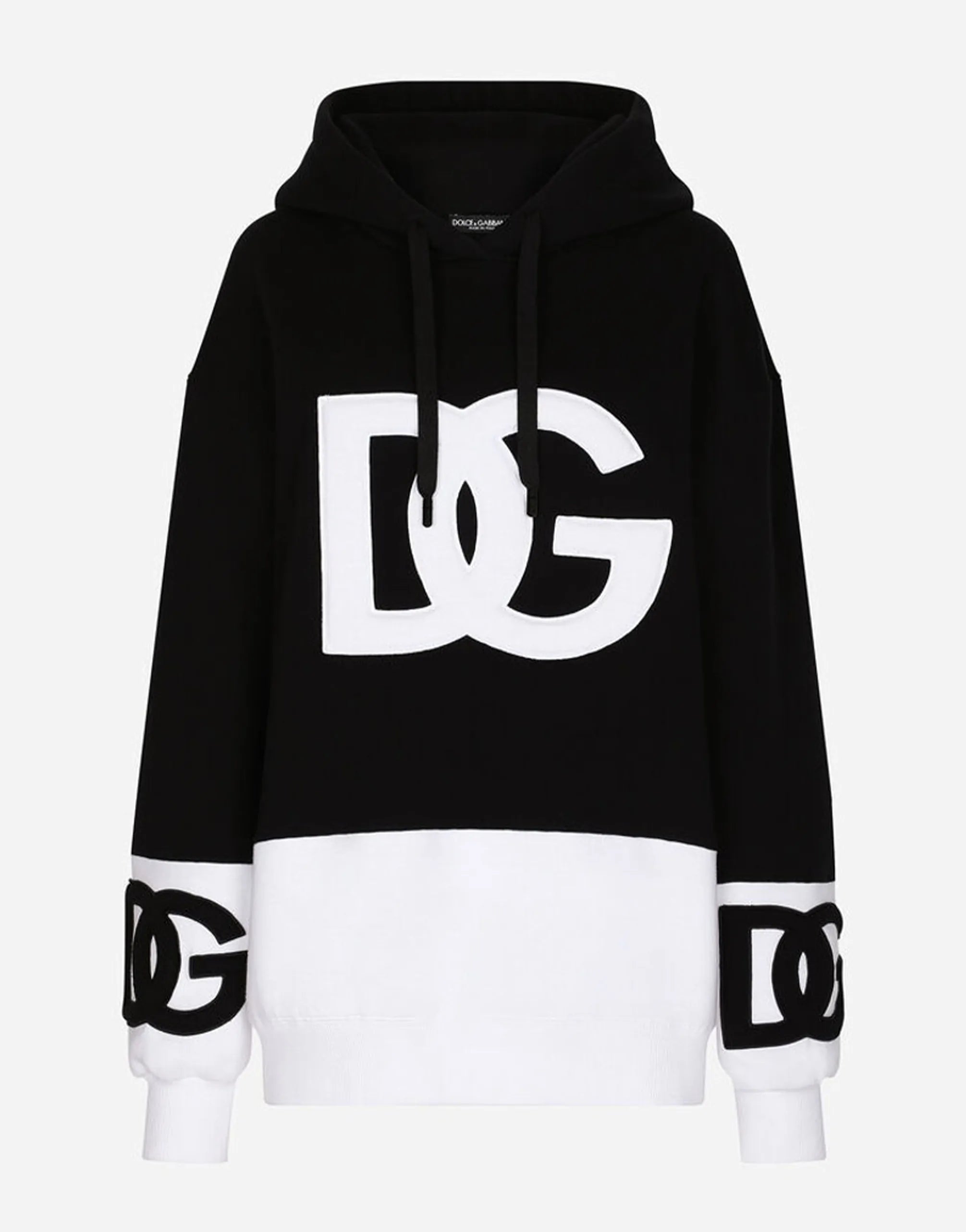 Dolce & Gabbana Dolce & Gabbana Hoodie With DG Logo Patch