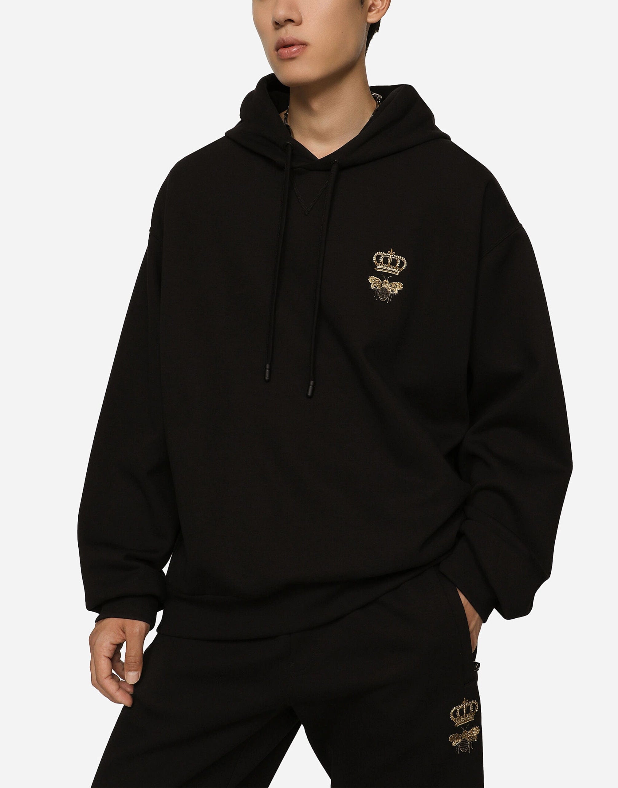 Dolce & Gabbana Hoodie With Embroidery