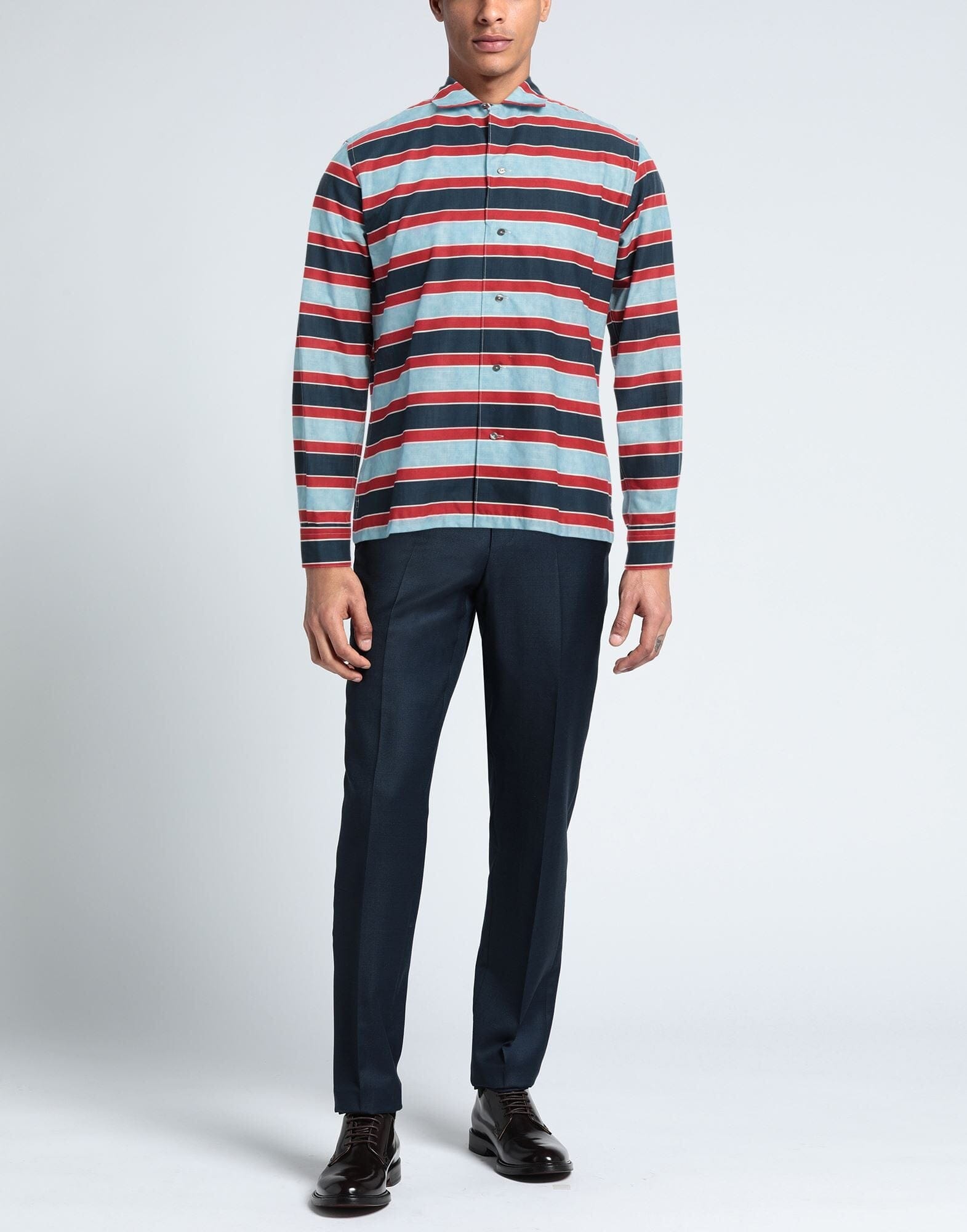 Dolce & Gabbana Horizontal Stripe Long Sleeve Shirt