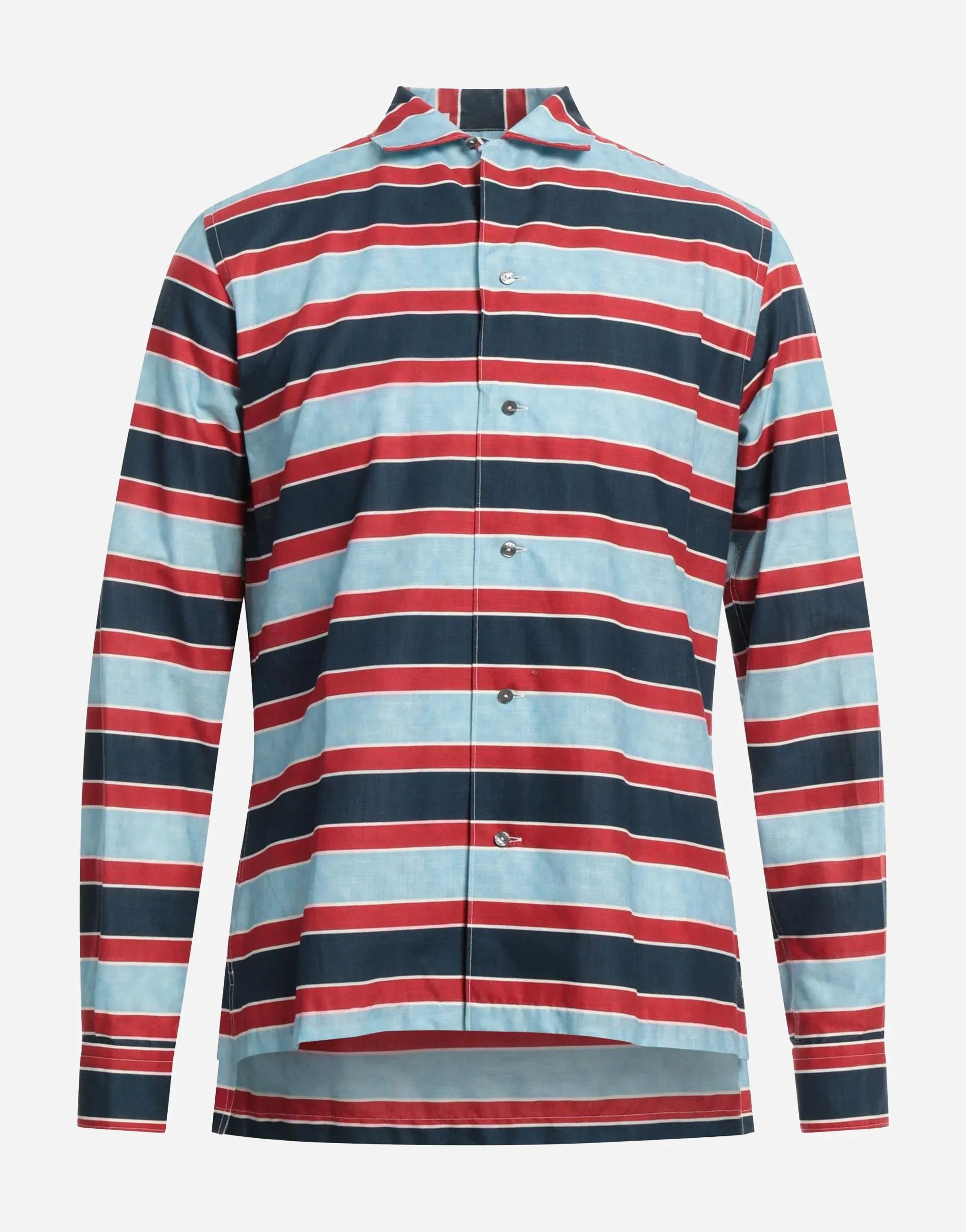 Dolce & Gabbana Horizontal Stripe Long Sleeve Shirt