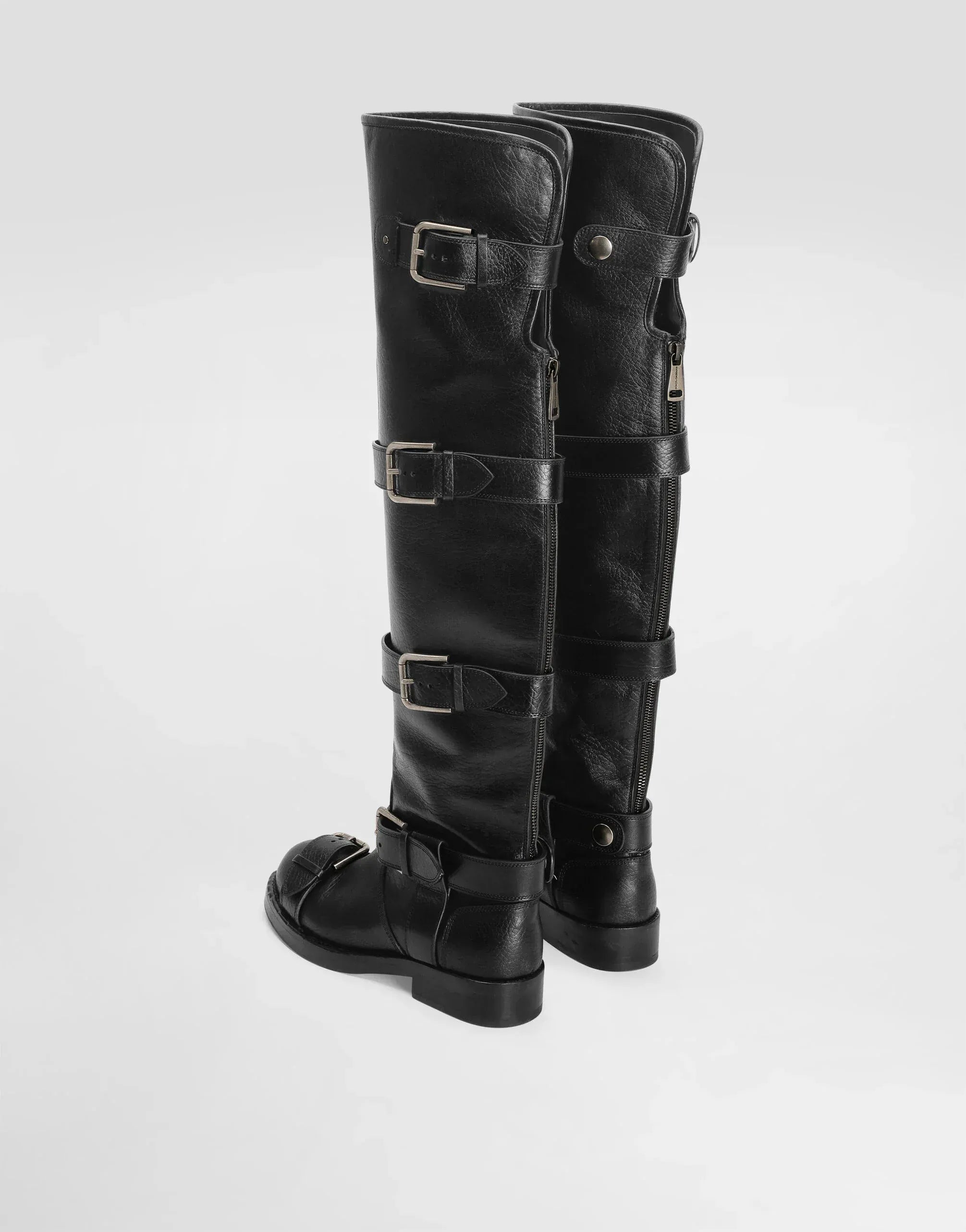 Dolce & Gabbana Horse Leather Boots | Sendegaro BR