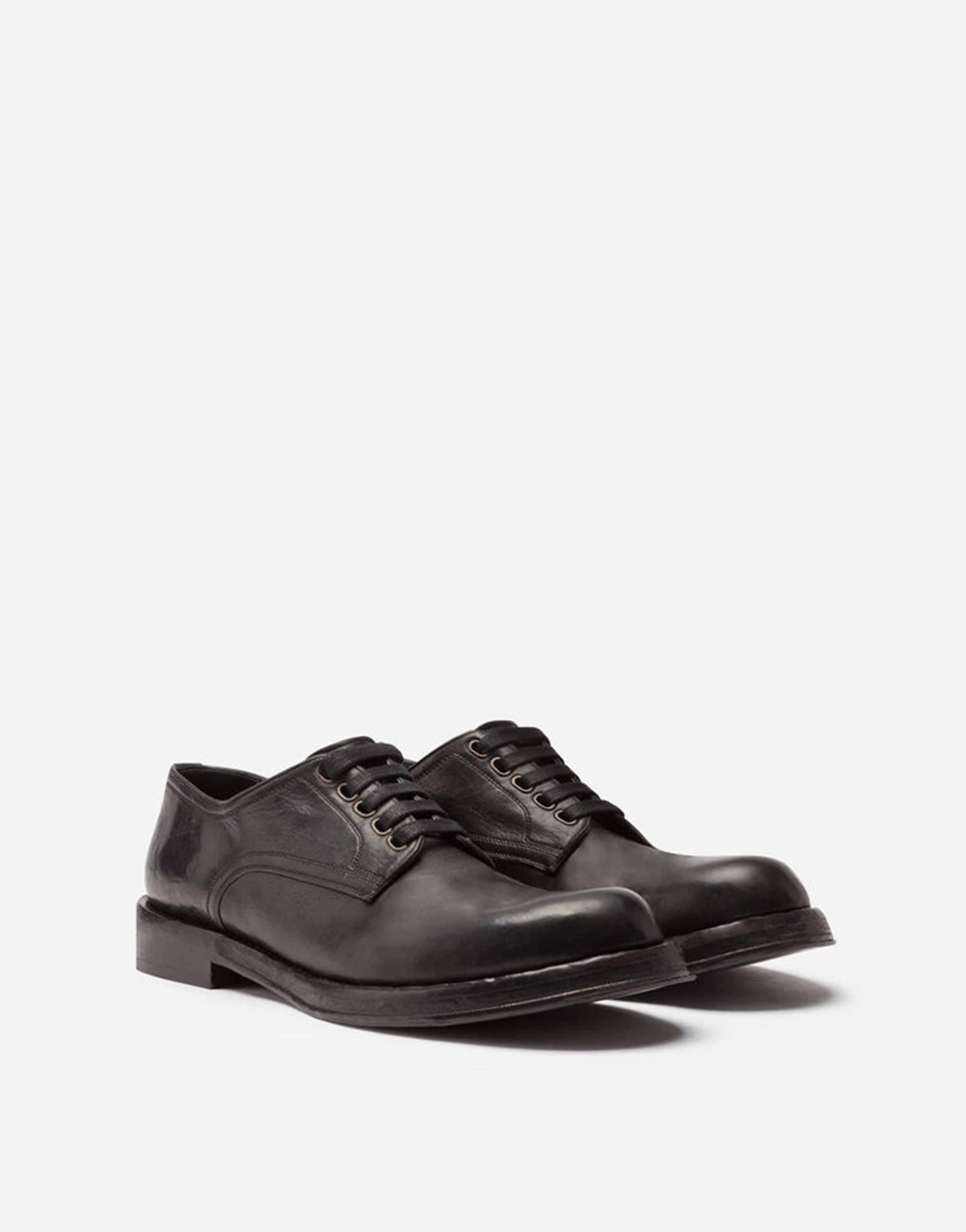 Dolce & Gabbana Horsehide Derby Shoes