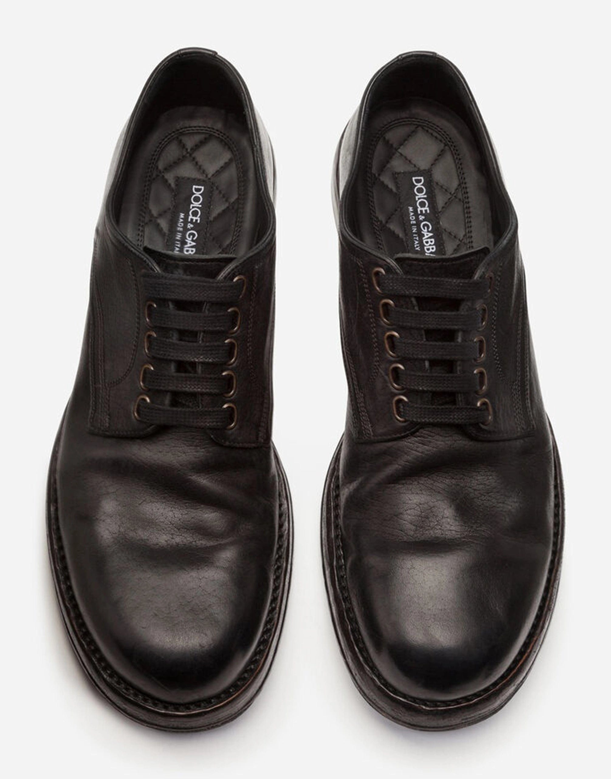 Dolce & Gabbana Horsehide Derby Shoes