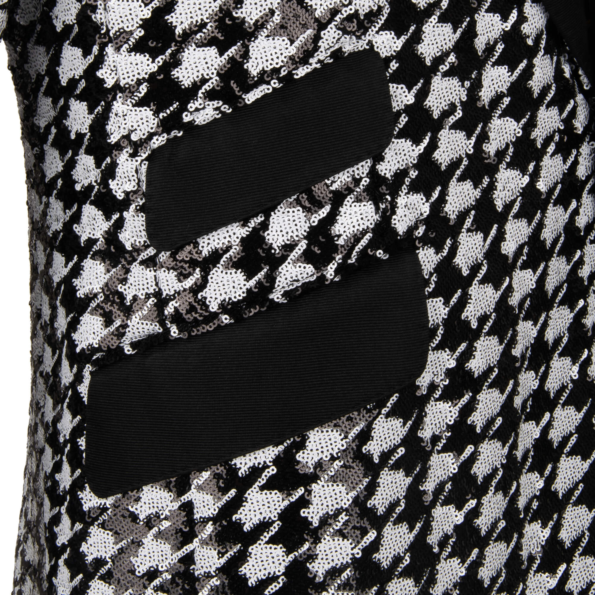 Dolce & Gabbana Houndstooth Sequined Tuxedo Jacket