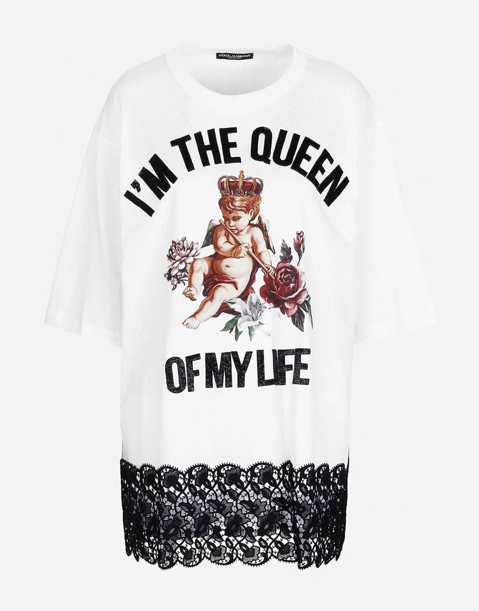 Dolce & Gabbana 'I'm The Queen Of My Life' T-Shirt