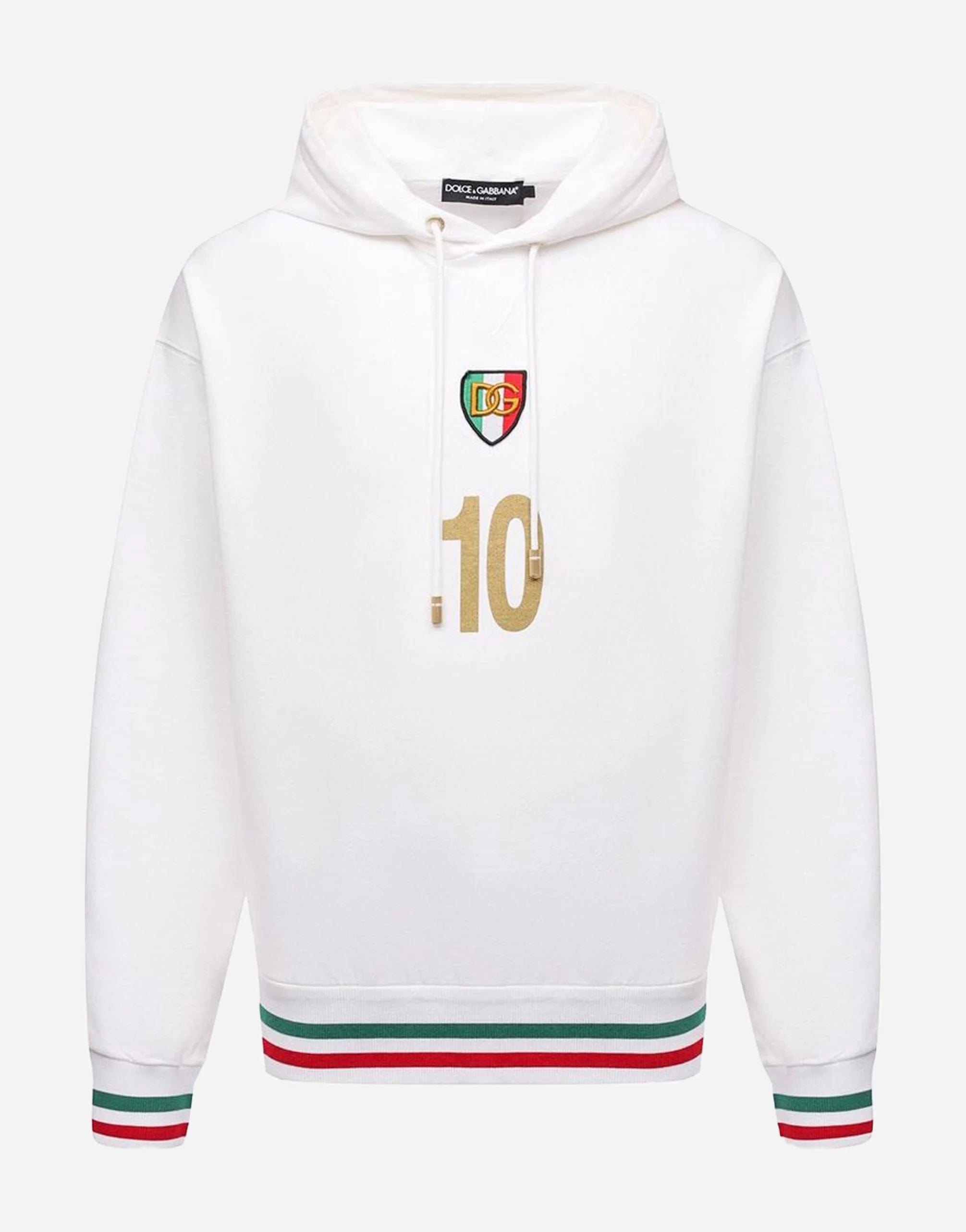 Dolce & Gabbana Italy-Patch Hoodie