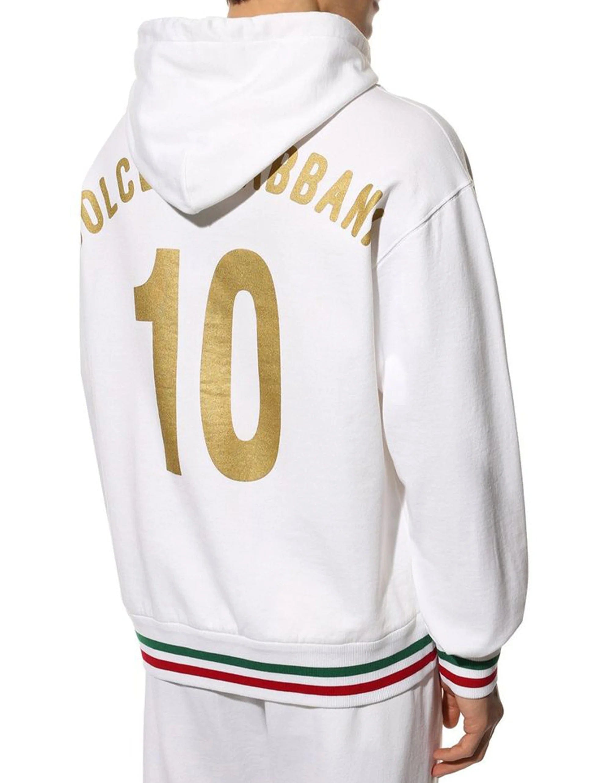 Dolce & Gabbana Italy-Patch Hoodie