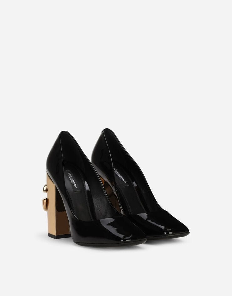 Dolce & Gabbana Jackie 105mm Patent Leather Pumps